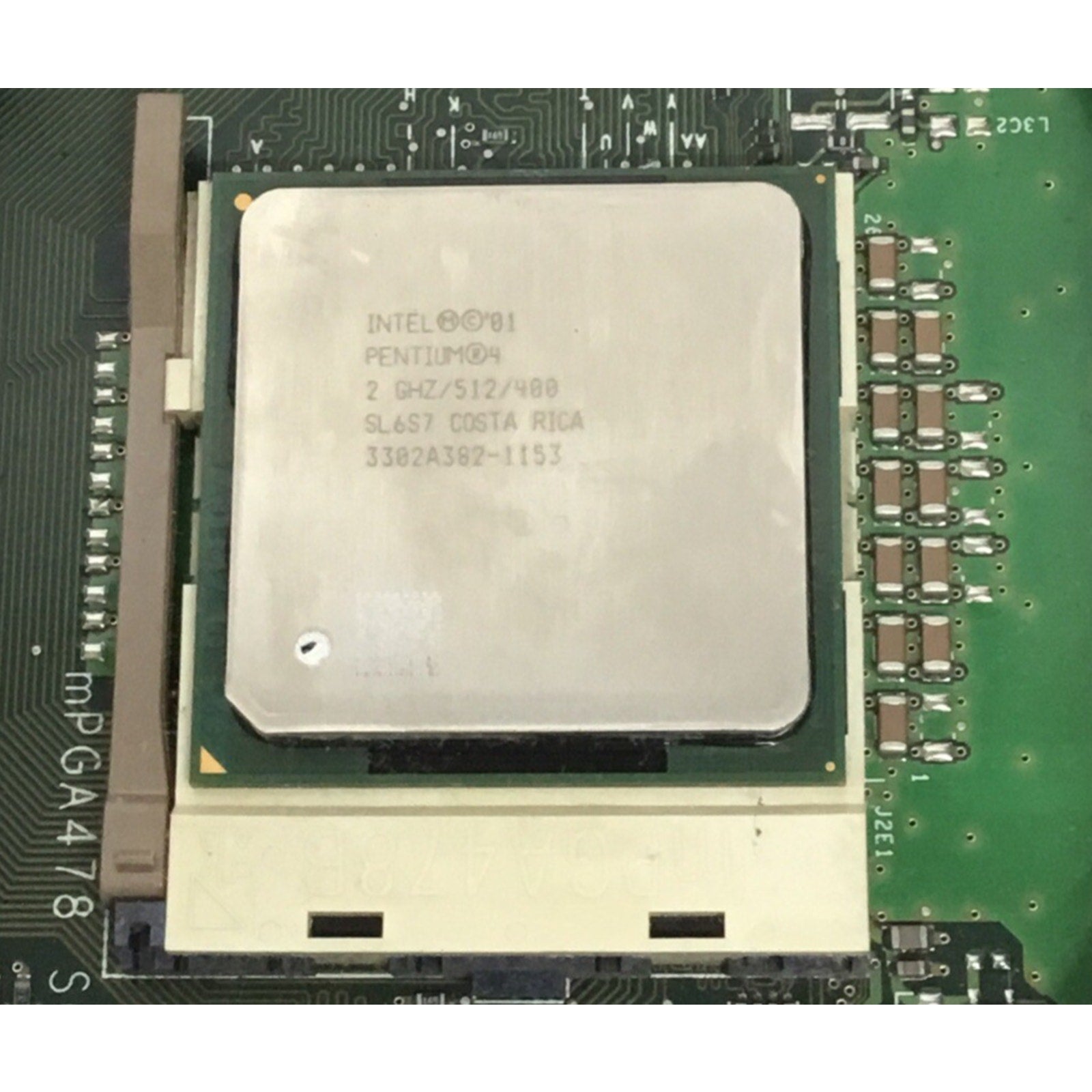 For Parts Only Intel Motherboard D845GRG No IO Shield