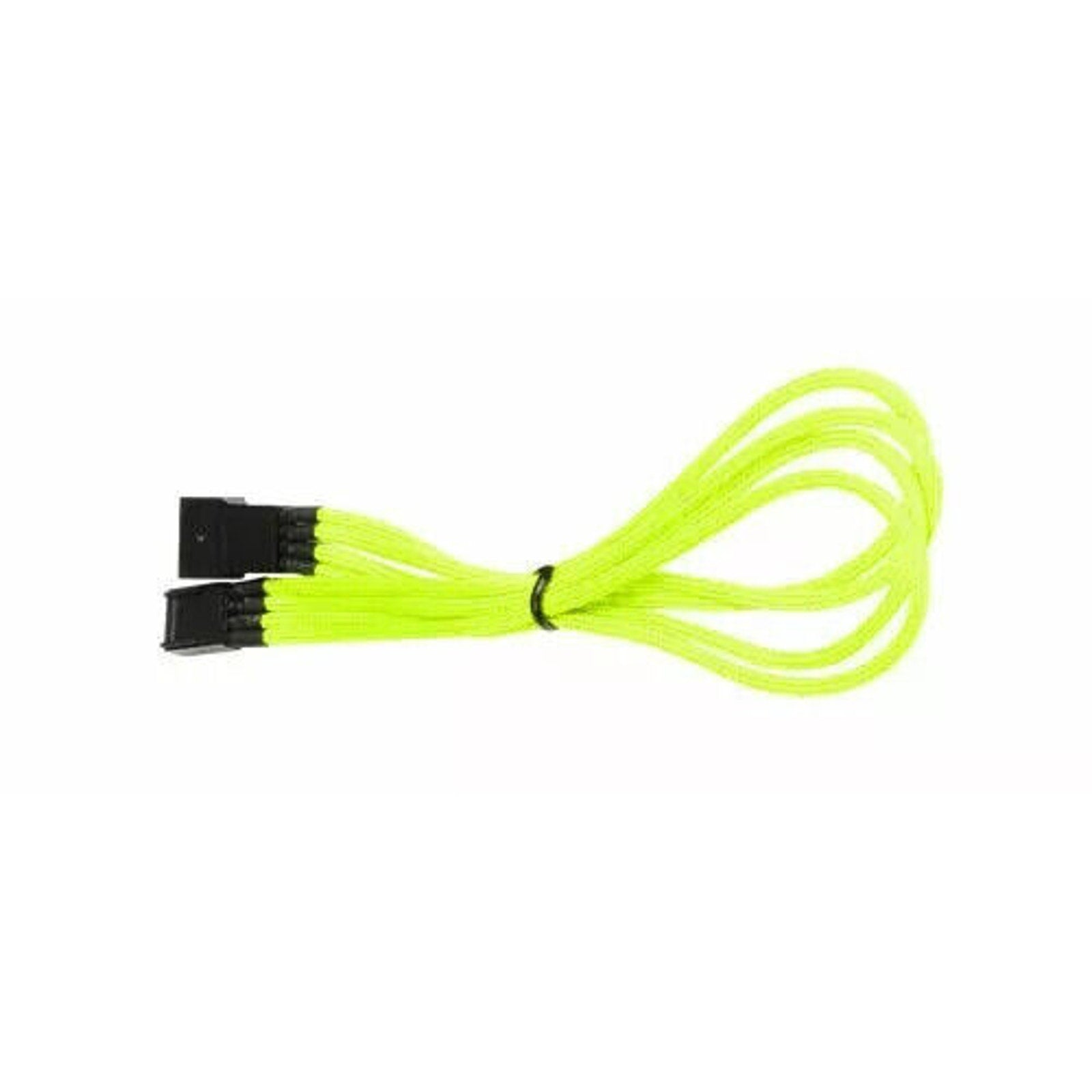 12" PWM Fan PC Power Extension Cable - 4-pin TX4 - Male/Female - Yellow