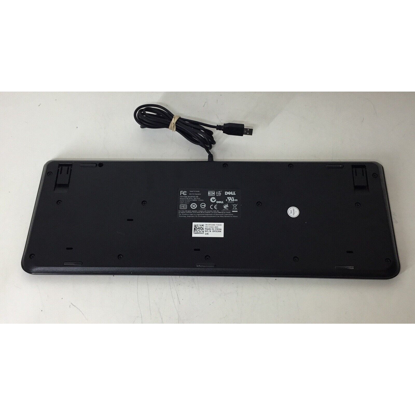 Dell SK-8185 0Y526K Wired USB PC Computer Keyboard Black