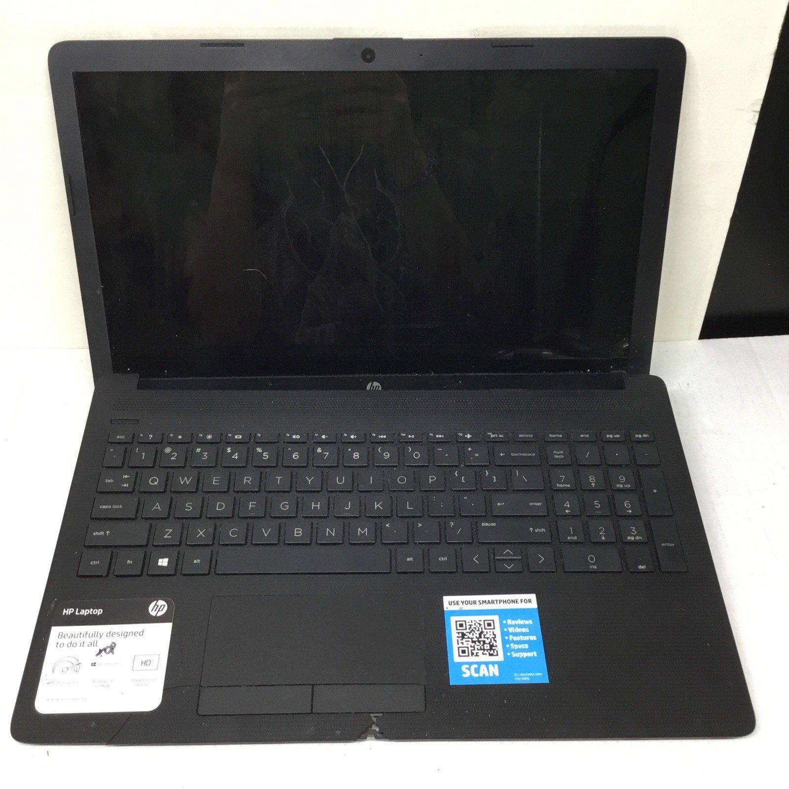 15-DB HP Laptop FOR PARTS l20478-601 SEE PICTURES