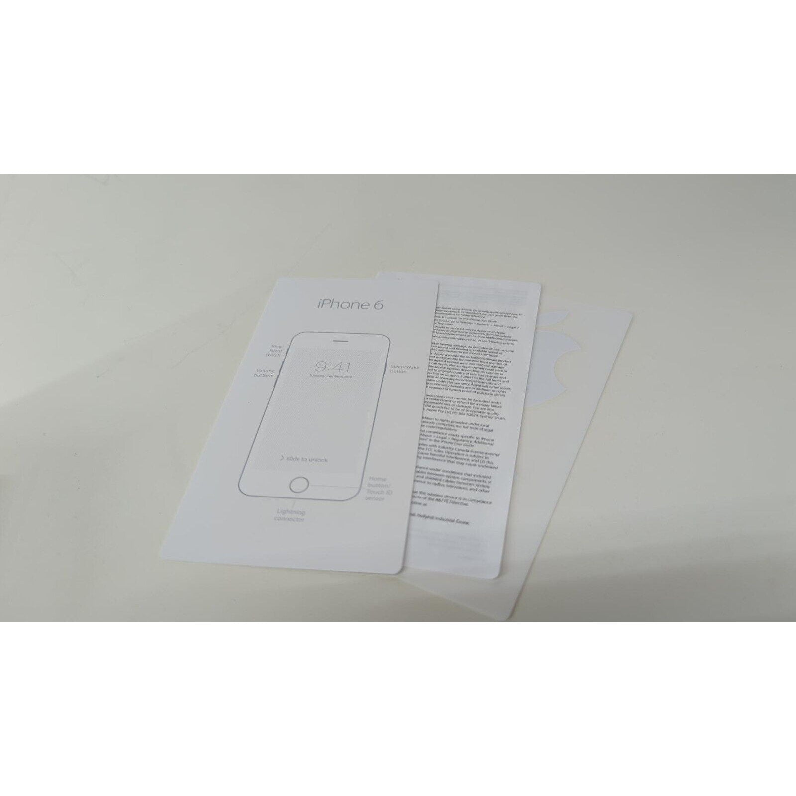 BOX ONLY - iPhone 6, Space Gray, 16GB