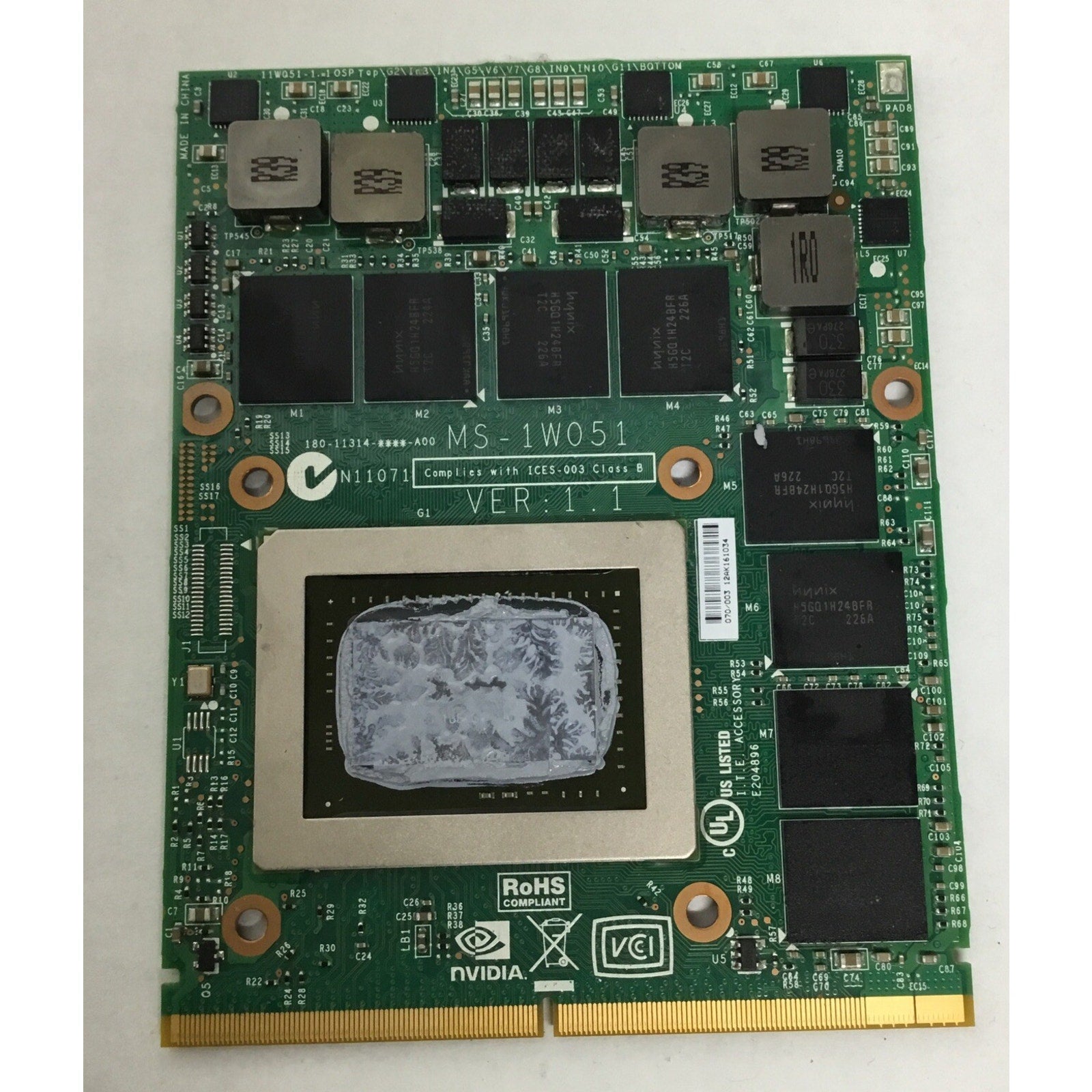 MSI nVIDIA GeForce GTX 675M Video Card 2 GB | MS-1W051