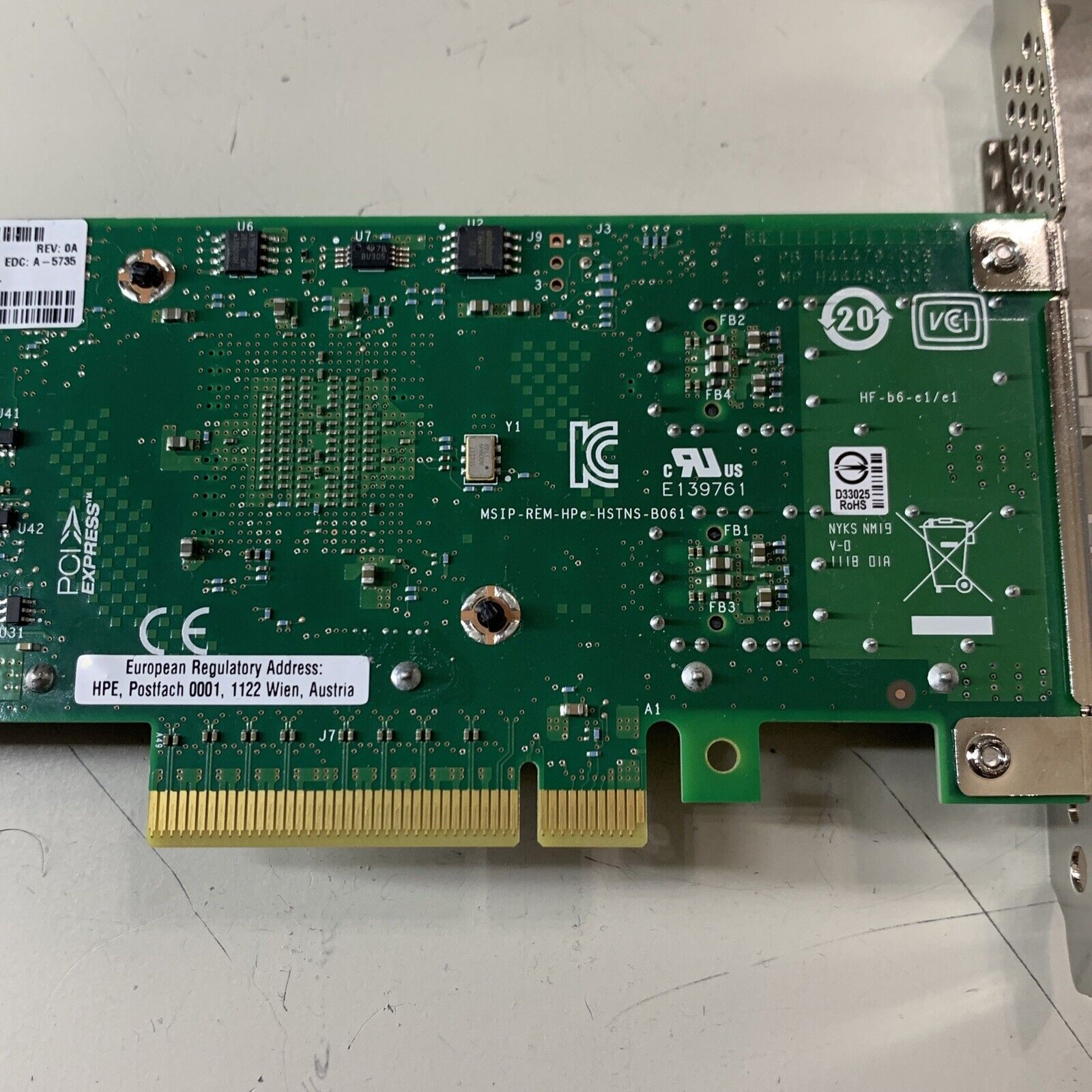 HP HPE 10Gb 2-port 562SFP+ Ethernet Adapter 784304-001