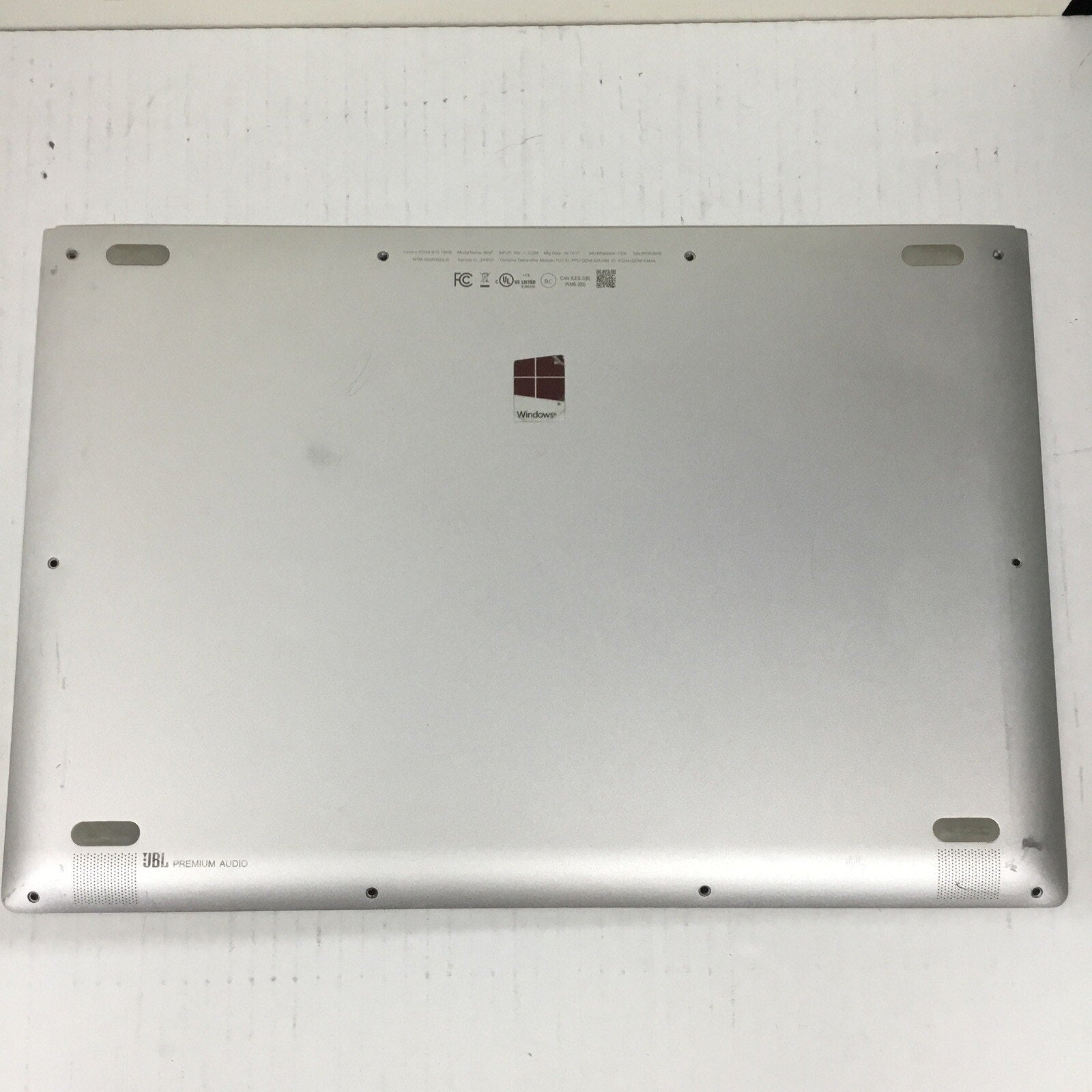 Lenovo Yoga Bottom Cover Case Base Enclosure AM122000400KCS1