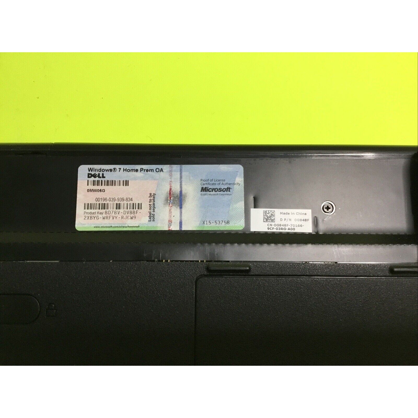 Dell Inspiron 1545 Intel Core 2 Duo T6600 3GB RAM FOR PARTS or REPAIR