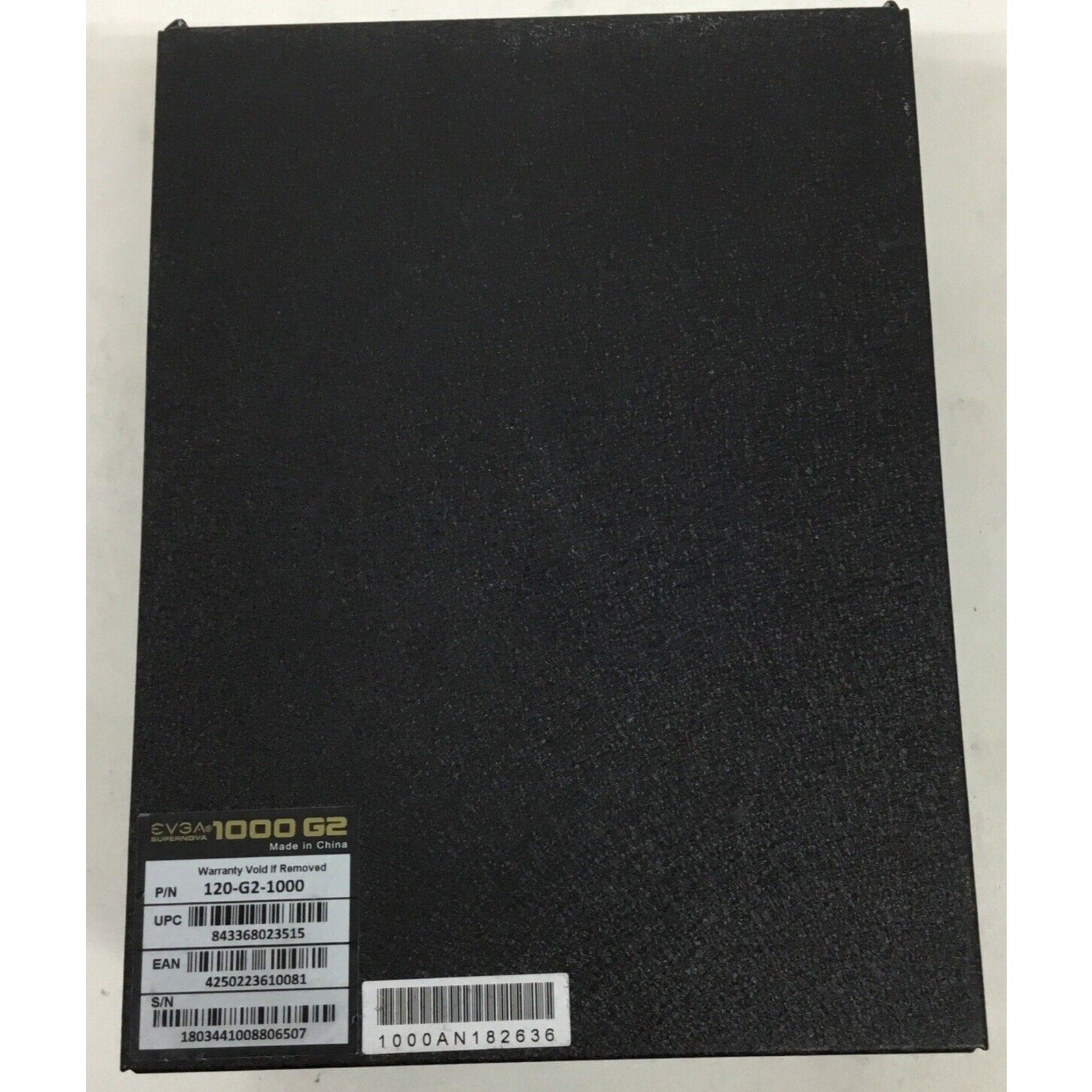 EVGA SuperNOVA 1000 G2 1000W Power Supply - Black (120-G2-1000)