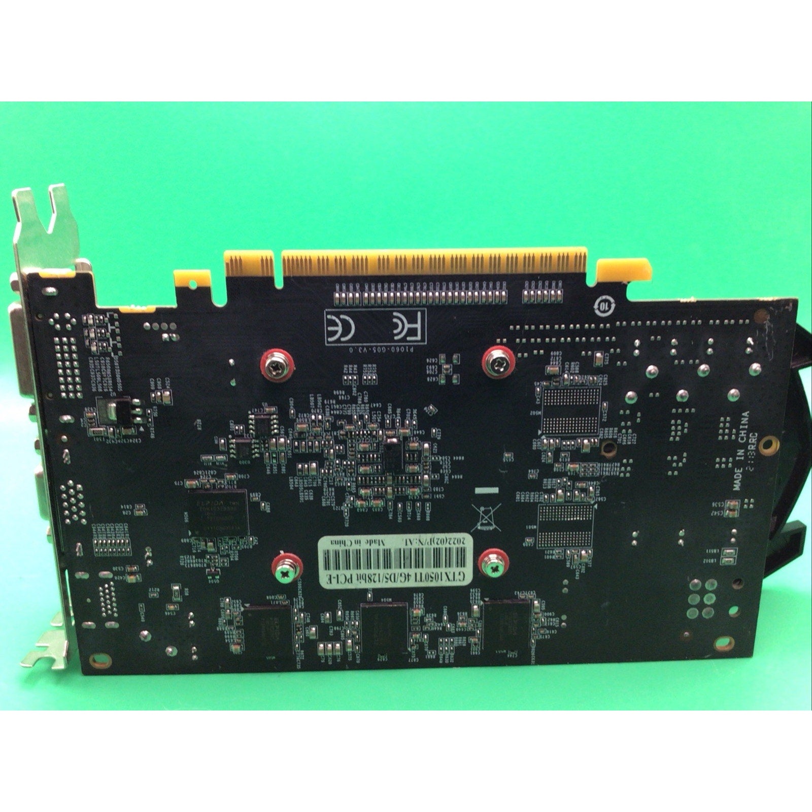 Nvidia GTX 1050Ti 4GB Graphics Card GPU FOR PARTS or REPAIR