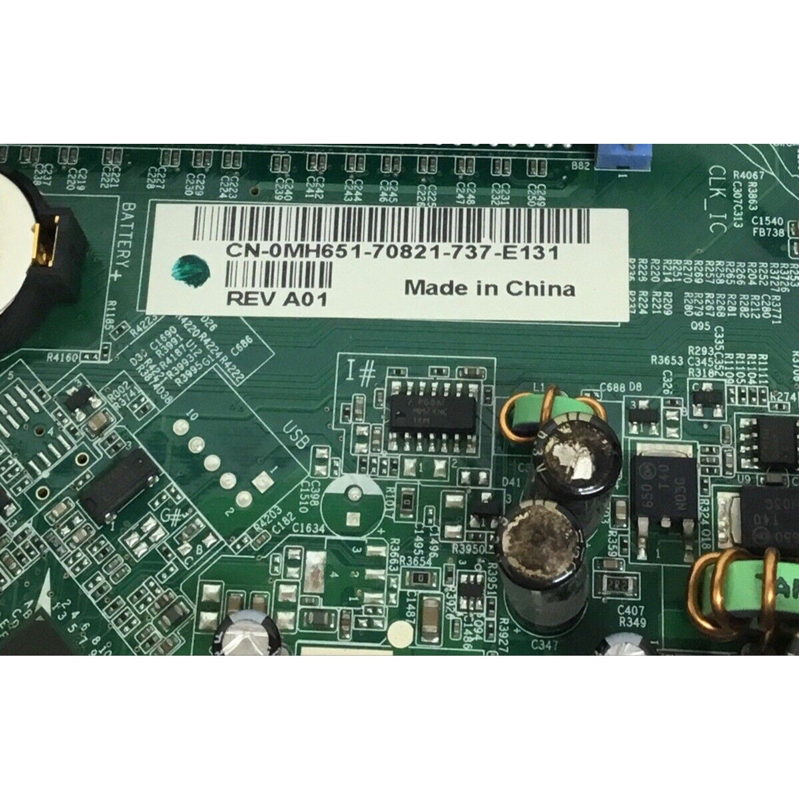 PARTS ONLY DELL CN-0MH651 SYSTEM BOARD OPTIPLEX 320 MH651