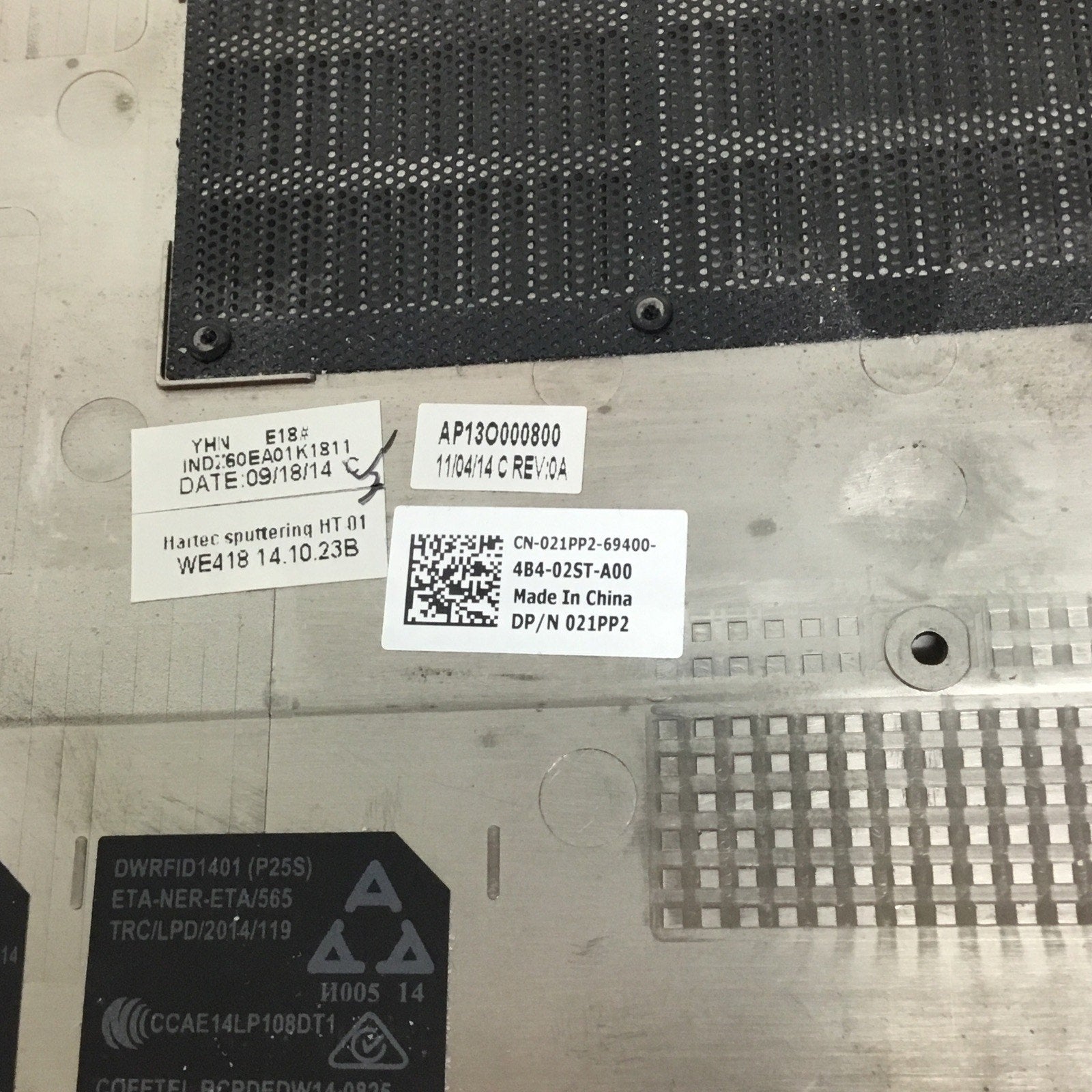 GENUINE DELL LATITUDE E5250 LAPTOP BOTTOM ACCESS DOOR COVER 21PP2 021PP2