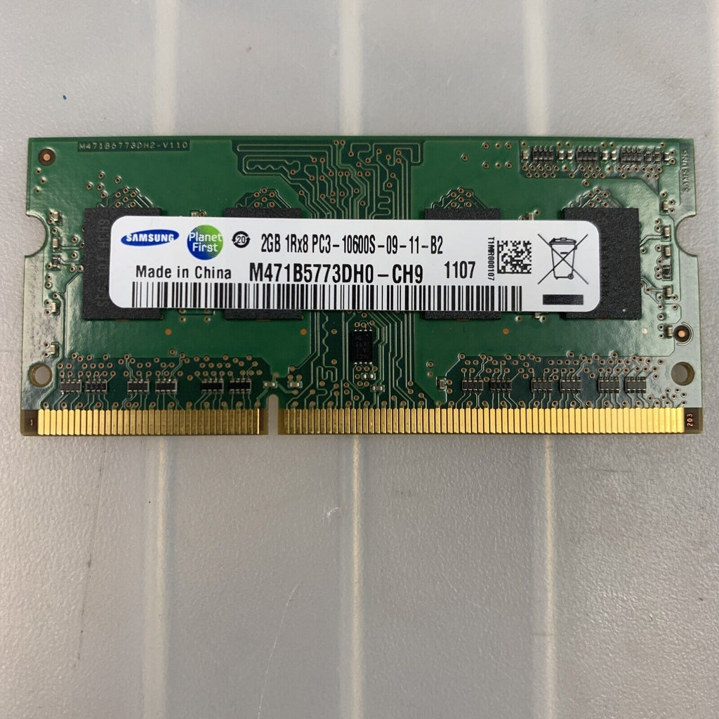 Samsung M471B5773DH0-CH9 2GB DDR3 1333 MHz DDR3 SDRAM Sodimm Memory #B5