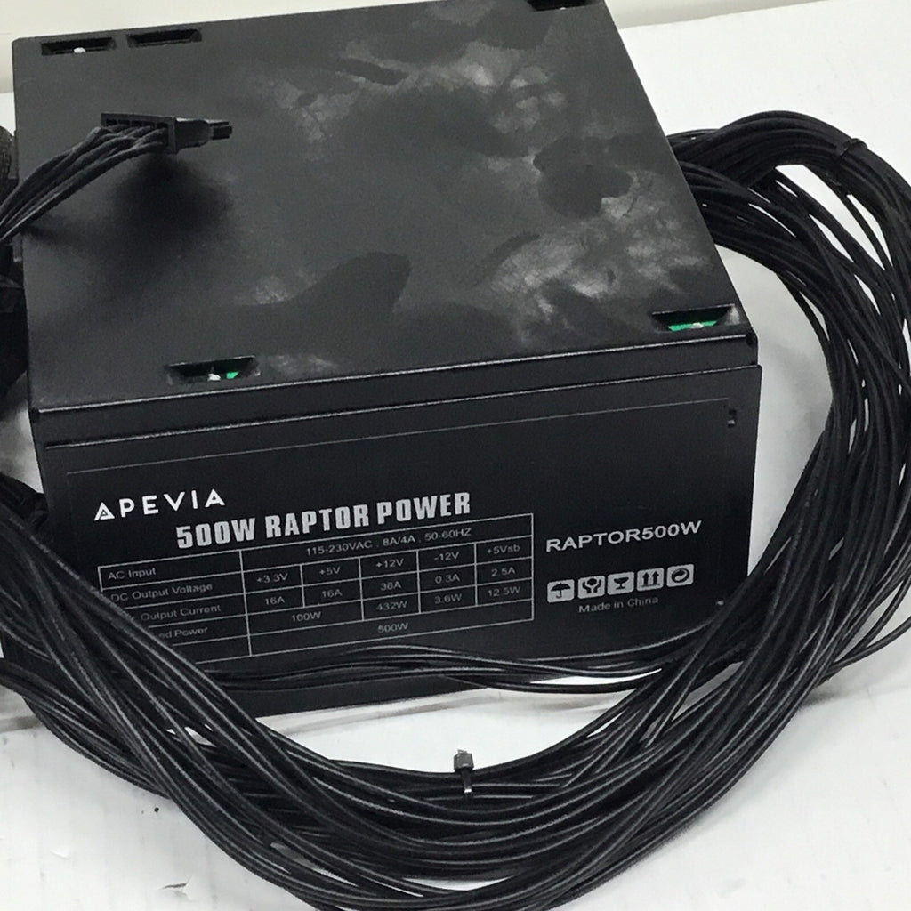 For Parts APEVIA 500W & 600W Power Supplies Raptor500W & ATX-PR600W