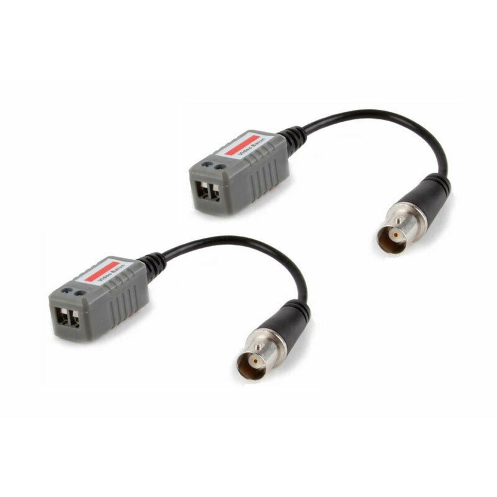 2x 1-Channel Passive Video Transceiver Balun (2-Pack)
