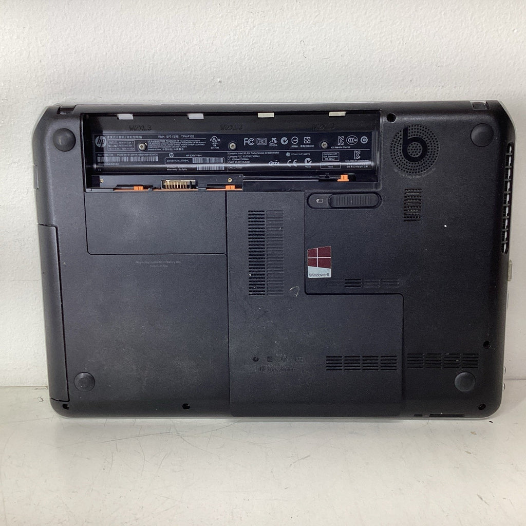HP Envy dv4-5213cl 14" Laptop Intel Core i5-3210M 8GB RAM 750GB - For Parts
