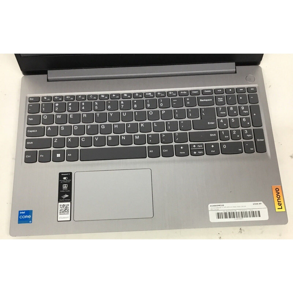 Lenovo IdeaPad 3-15ITL05 15.6"HD Touch i3-1115G 3GHz 8GB 256GB SSD
