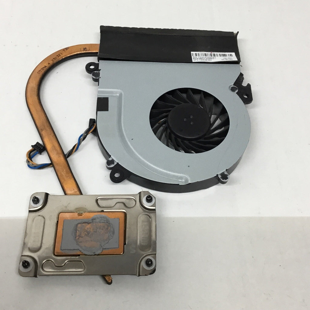 HP Envy 15-J Laptop CPU Cooling Heatsink & Fan 720539-001 6043B0132901 w/ screws