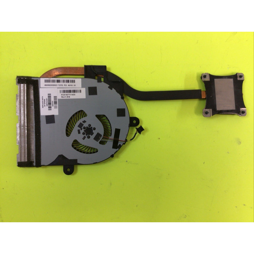 HP Envy x360 CPU Cooling Fan and Heatsink PN: 828732-001