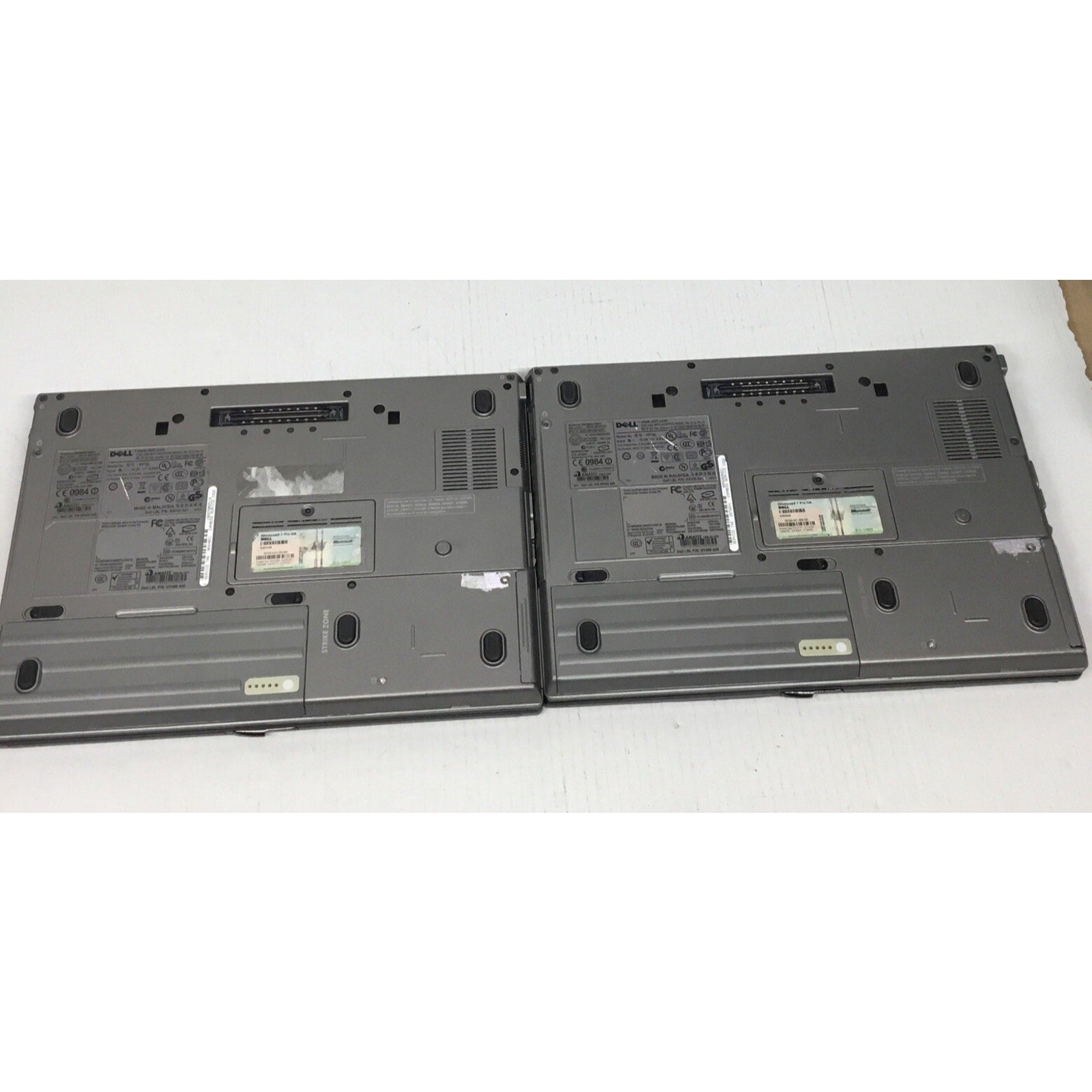 Lot of 2 Dell Latitude D630 3.5GB Laptop WindowsXP DVD/CD Intel Core 2 Duo 500GB