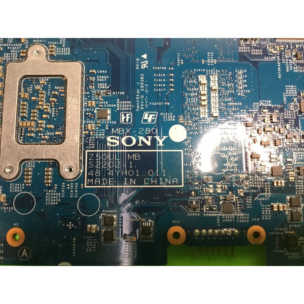 Sony SVT151 series motherboard MBX-280 Z50UL MB S2202-1 48.4YH01.011