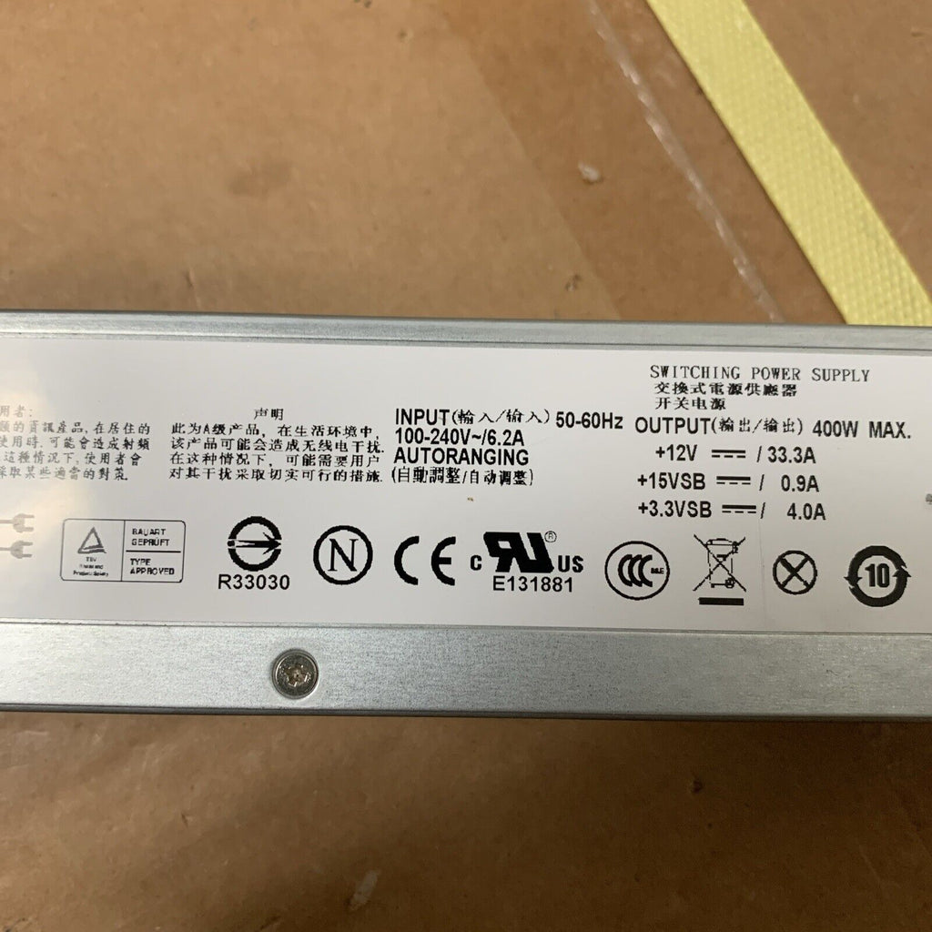 Dell 0CX357 D400P-01 Server Power Supply 400W PowerEdge