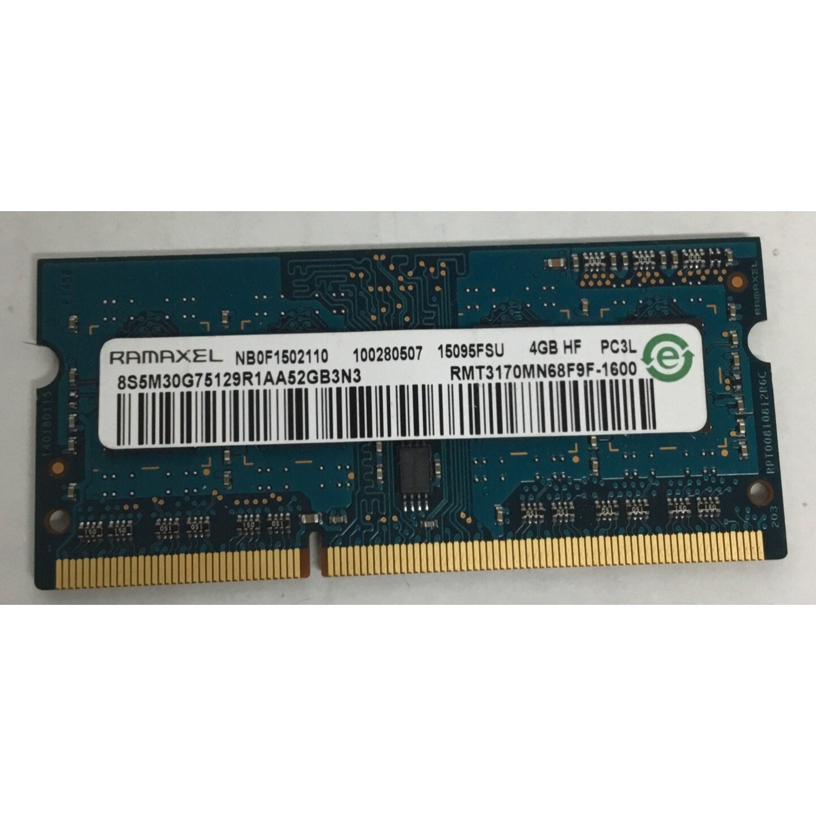 Ramaxel PC3-12800 (DDR3-1600) 4GB SO-DIMM DDR3 SDRAM Memory