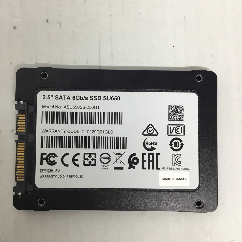 ADATA Ultimate SU650 256GB 2.5" SATA III Internal SSD WORKING
