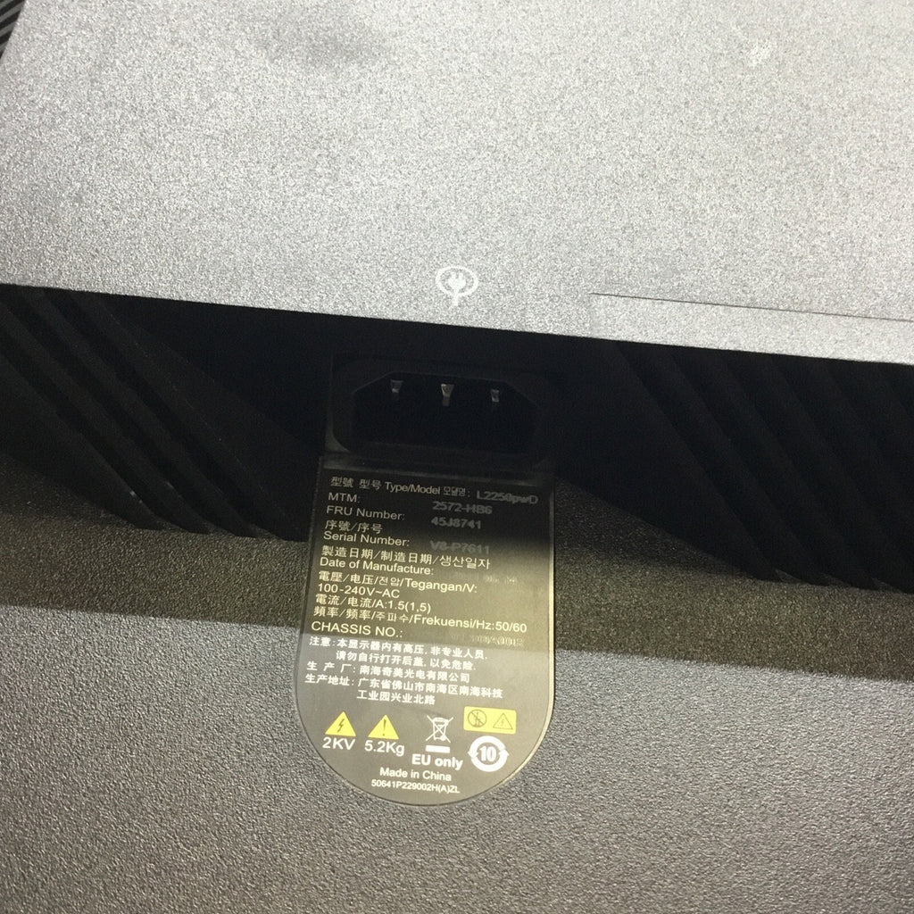 Lenovo L2240pwD L2250pwD 22" Wide LCD Monitor VGA DVI 4422-HB6 45J7651