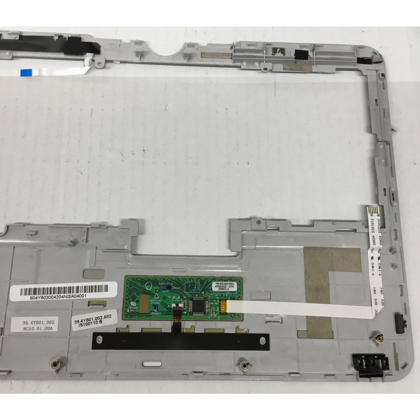 HP Elitebook 2730P Laptop Touchpad Palmrest Volume Board 501502-001
