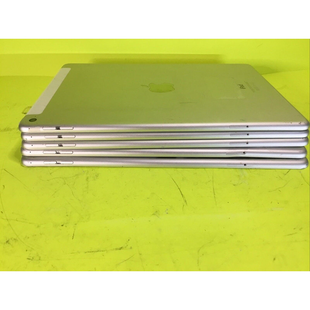 Lot of 5 Silver iPad Air 2 FOR PARTS GOLD RECOVERY or RARE EARTH RECOVERY