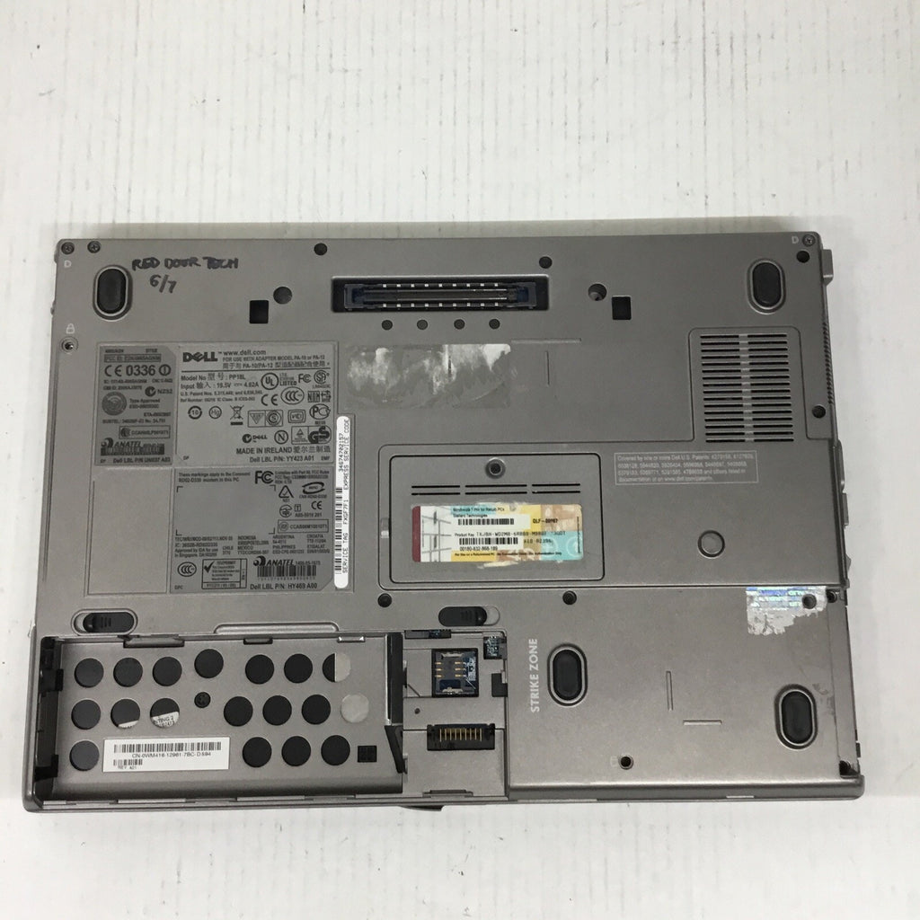 Dell Latitude D630 14" Laptop Intel Centrino Duo No HDD No Battery For Parts