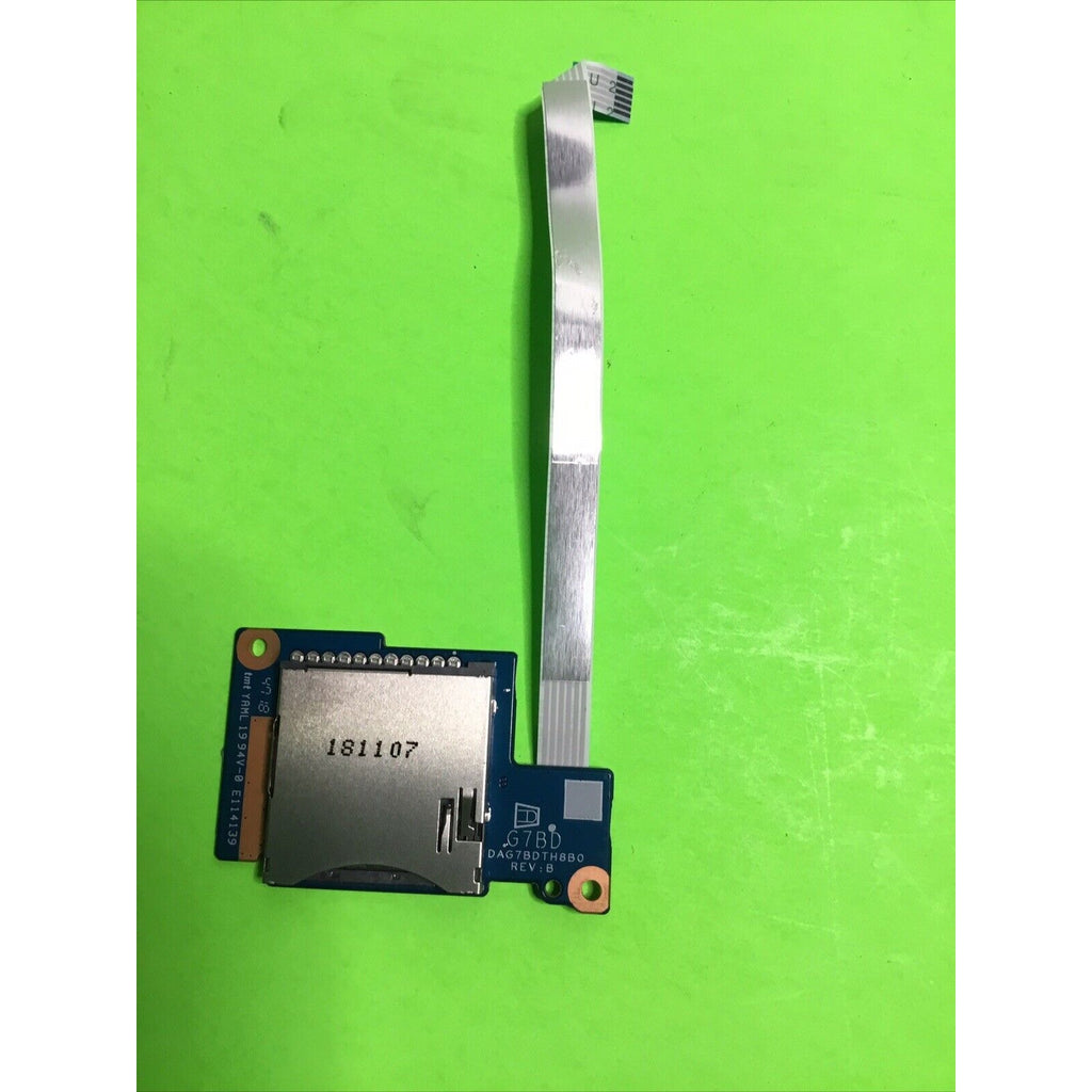 HP Pavilion 15-cs Series 15.6" SD Card Reader Board w/Cable DAG7BDTB8B0 E114139