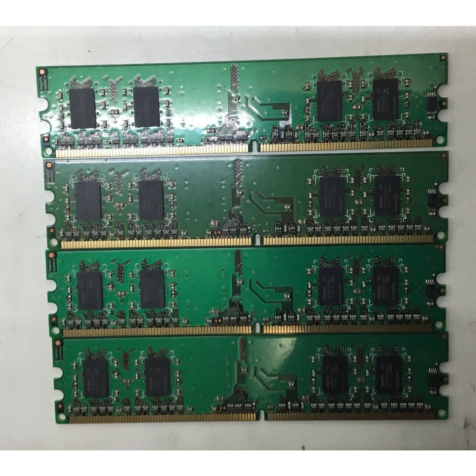 Lot of 4 - HYNIX Memory Card HYMP16U64CP6-Y5 AB-C (512MBx4) 1Rx16 PC2-5300U