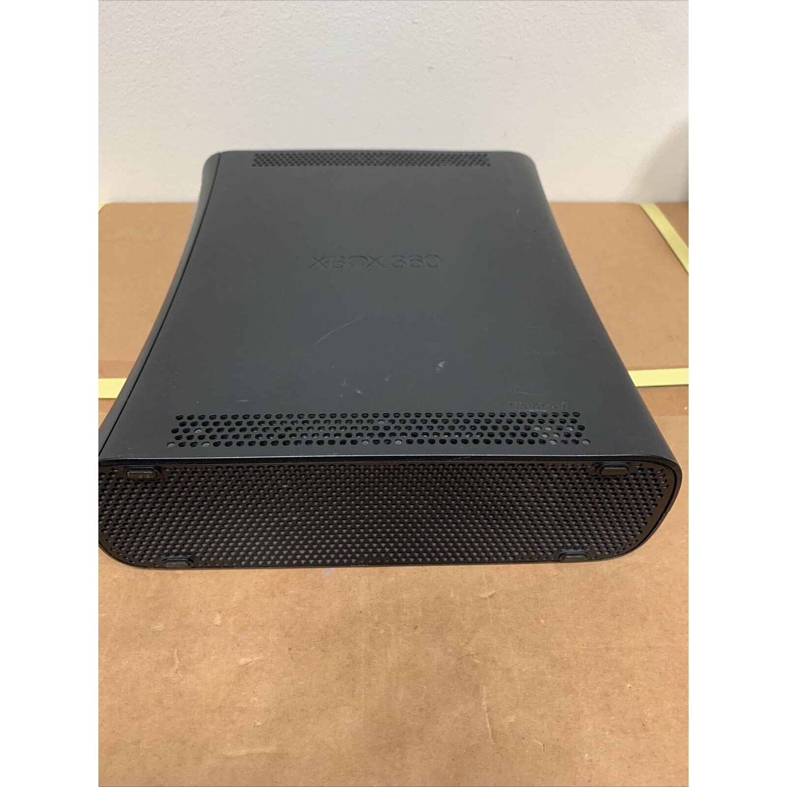 Microsoft Xbox 360 20GB Gaming System - Console Only - Black - Missing Covers