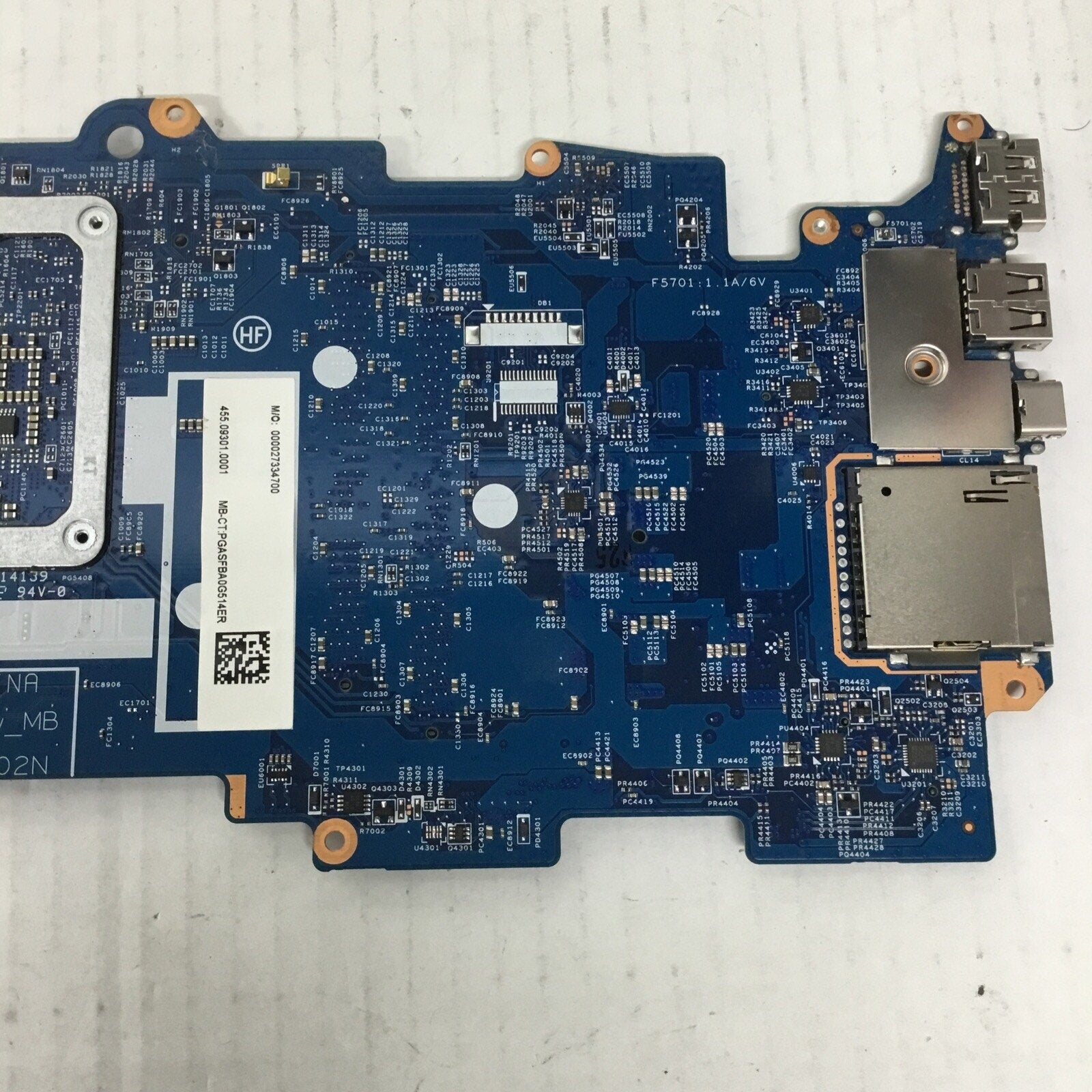 HP ENVY 15t-AQ103dx Motherboard Intel i5-7200U 2.5Ghz 858872-601 455.09301.0001
