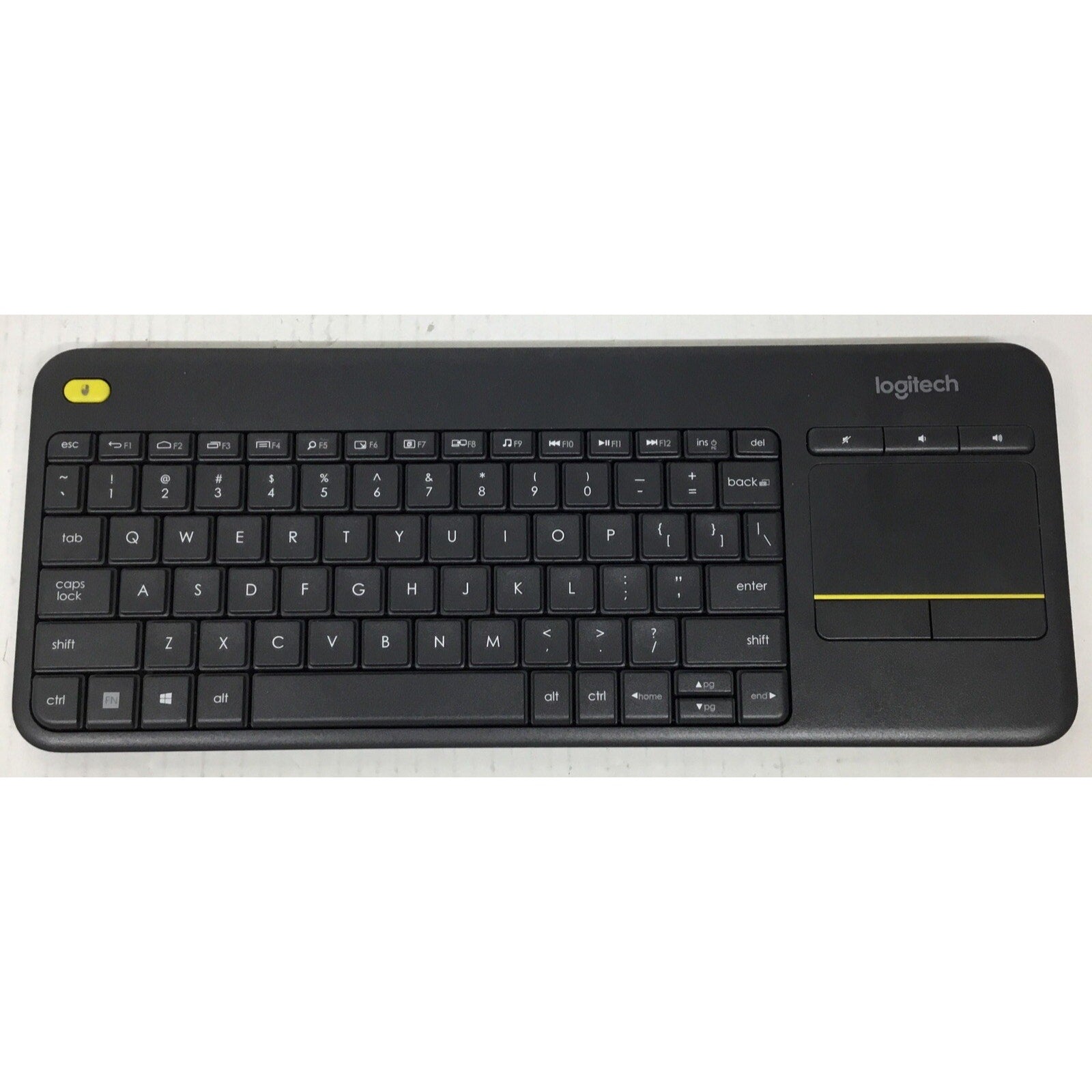 Logitech K400+ Wireless Touch Keyboard with Touchpad NO RECEIVER