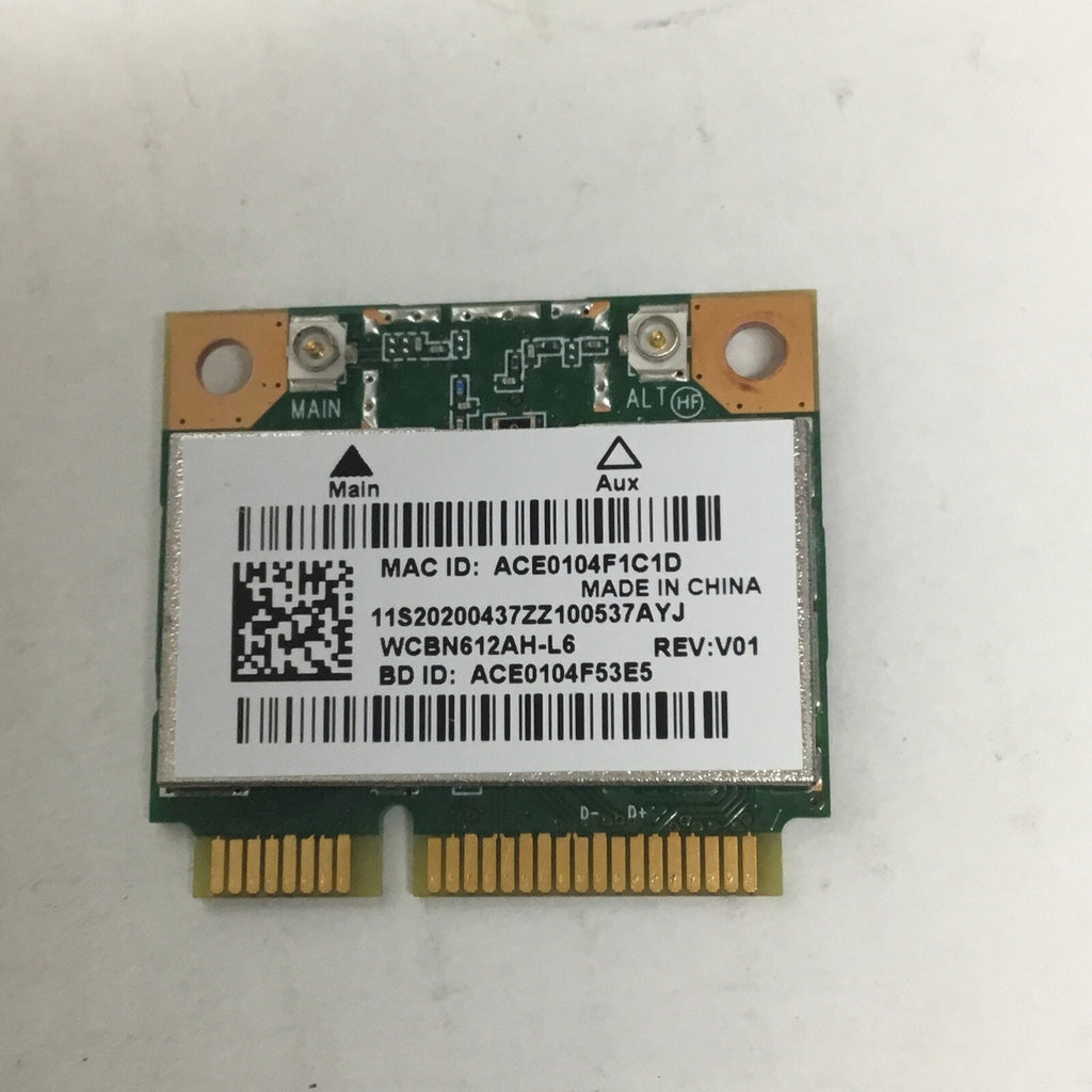 Lenovo 20200437 802.11n Wireless BT 4.0 PCIe Half QCWB335 WCBN612AH-L6