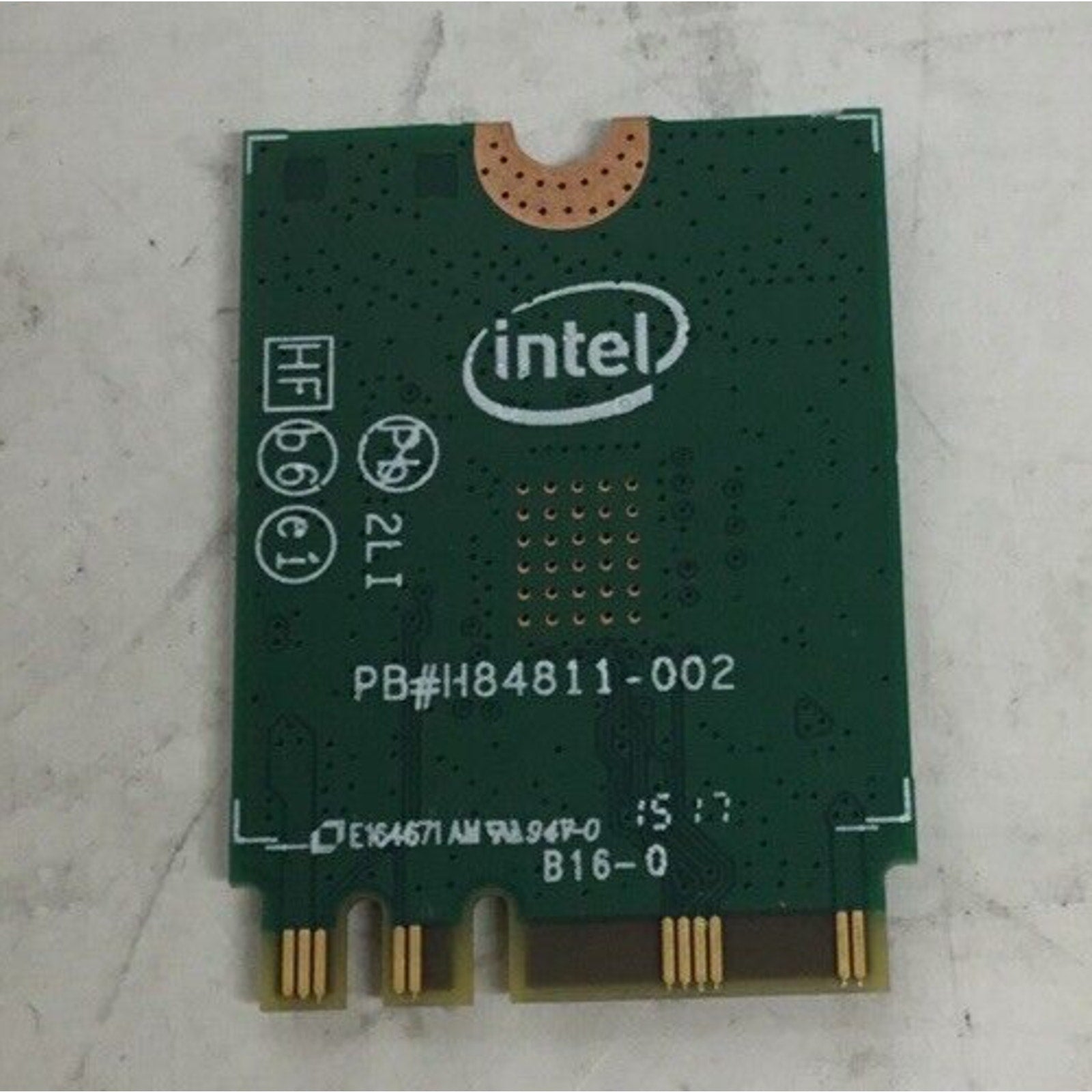 OEM Intel Wireless-AC 3168 3168NGW Wifi BT Bluetooth Card NGFF 01AX706