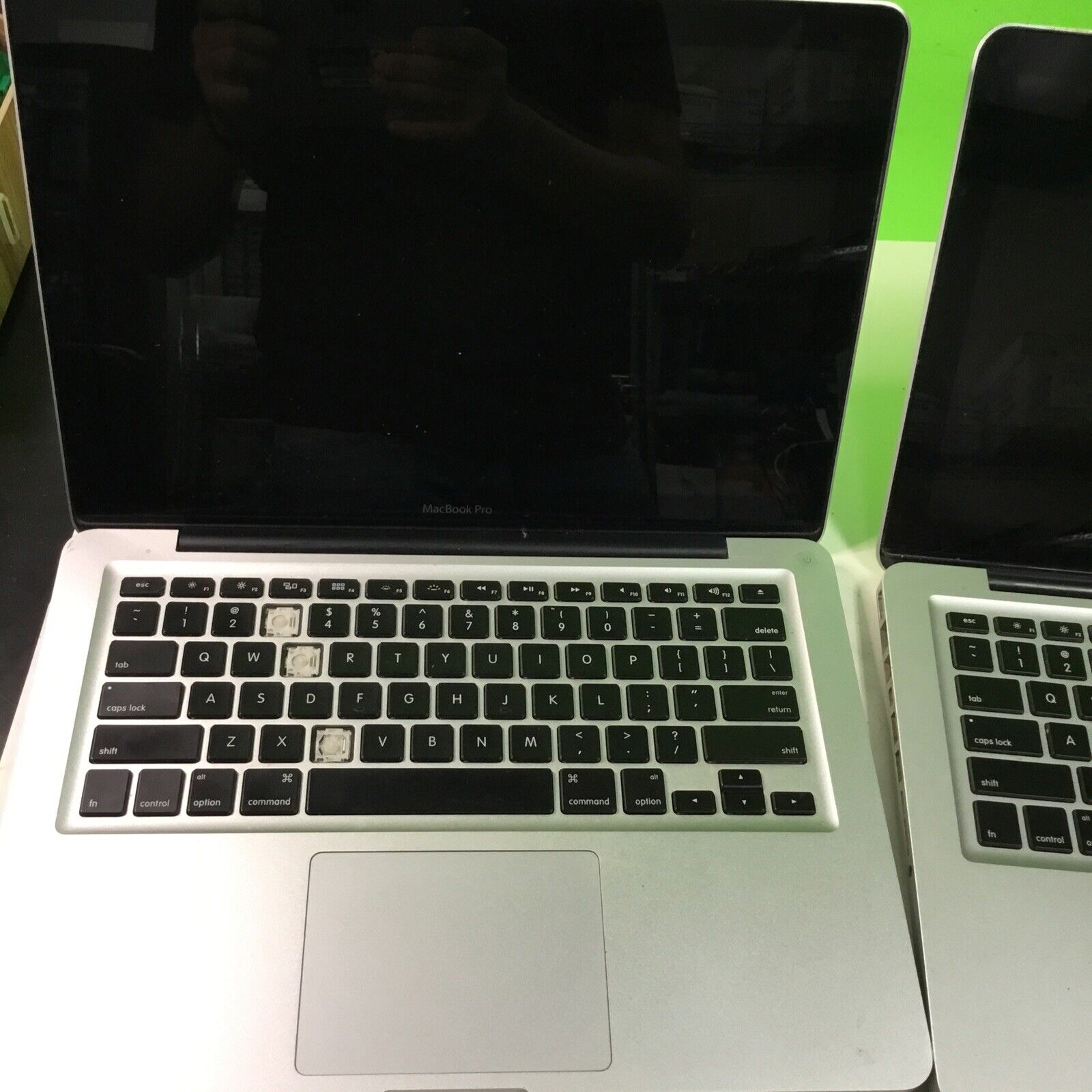 FOR PARTS - 2x BUNDLE OF Apple MacBook Pro 13 Inch A1278 1x CHARGER