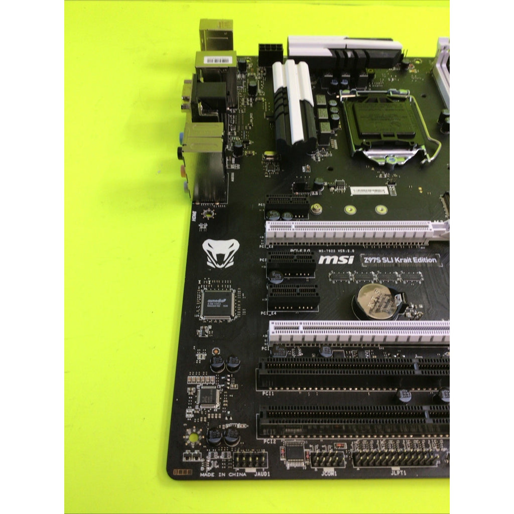MSI Z97S SLI Krait-Edition Motherboard FOR PARTS or REPAIR