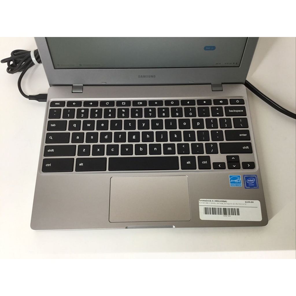 Samsung Chromebook 4 11.6" (Intel Celeron N4000, 4GB RAM, 32GB SSD)