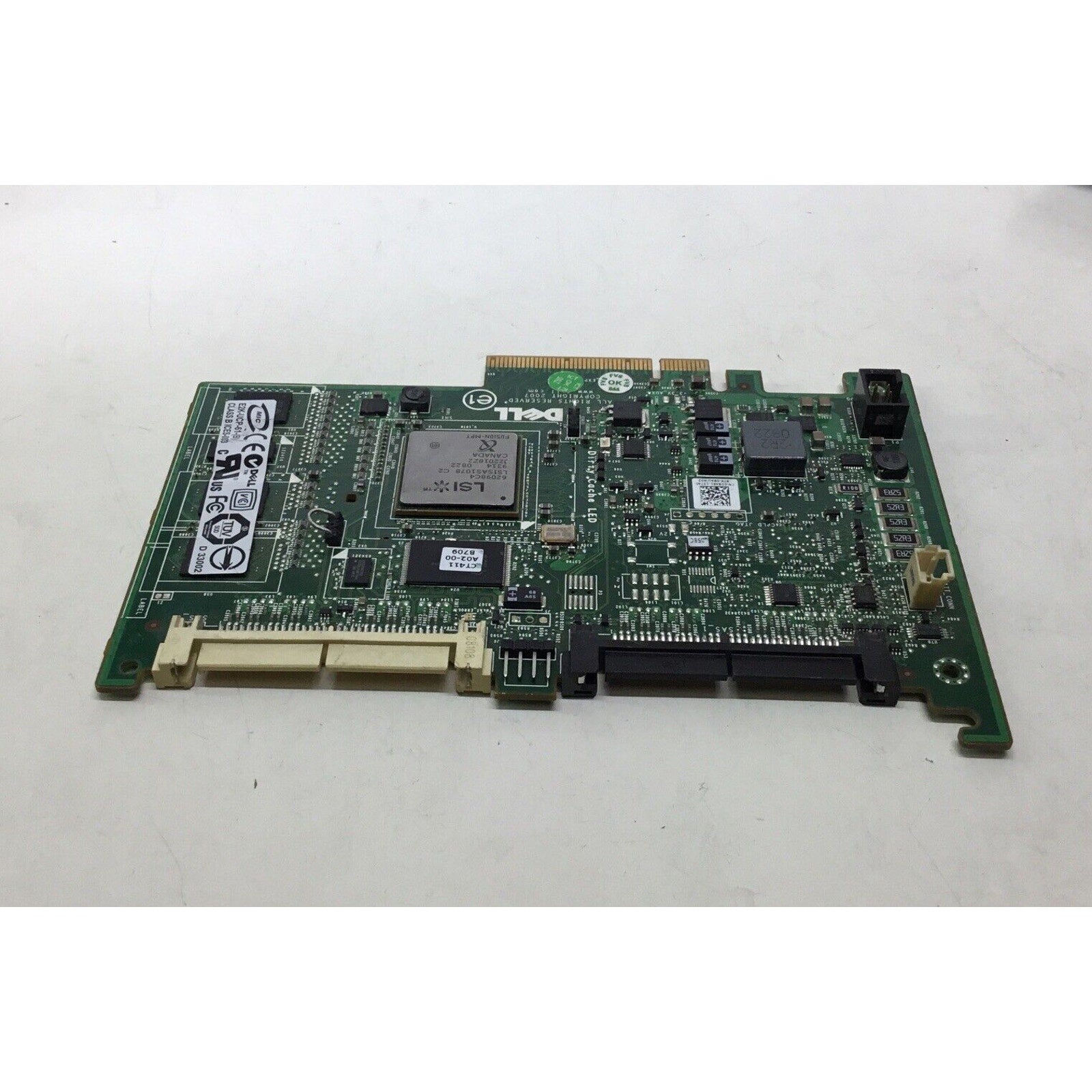 Dell 0DX481 DX481 PERC 6I PCI-E SAS RAID Controller Card