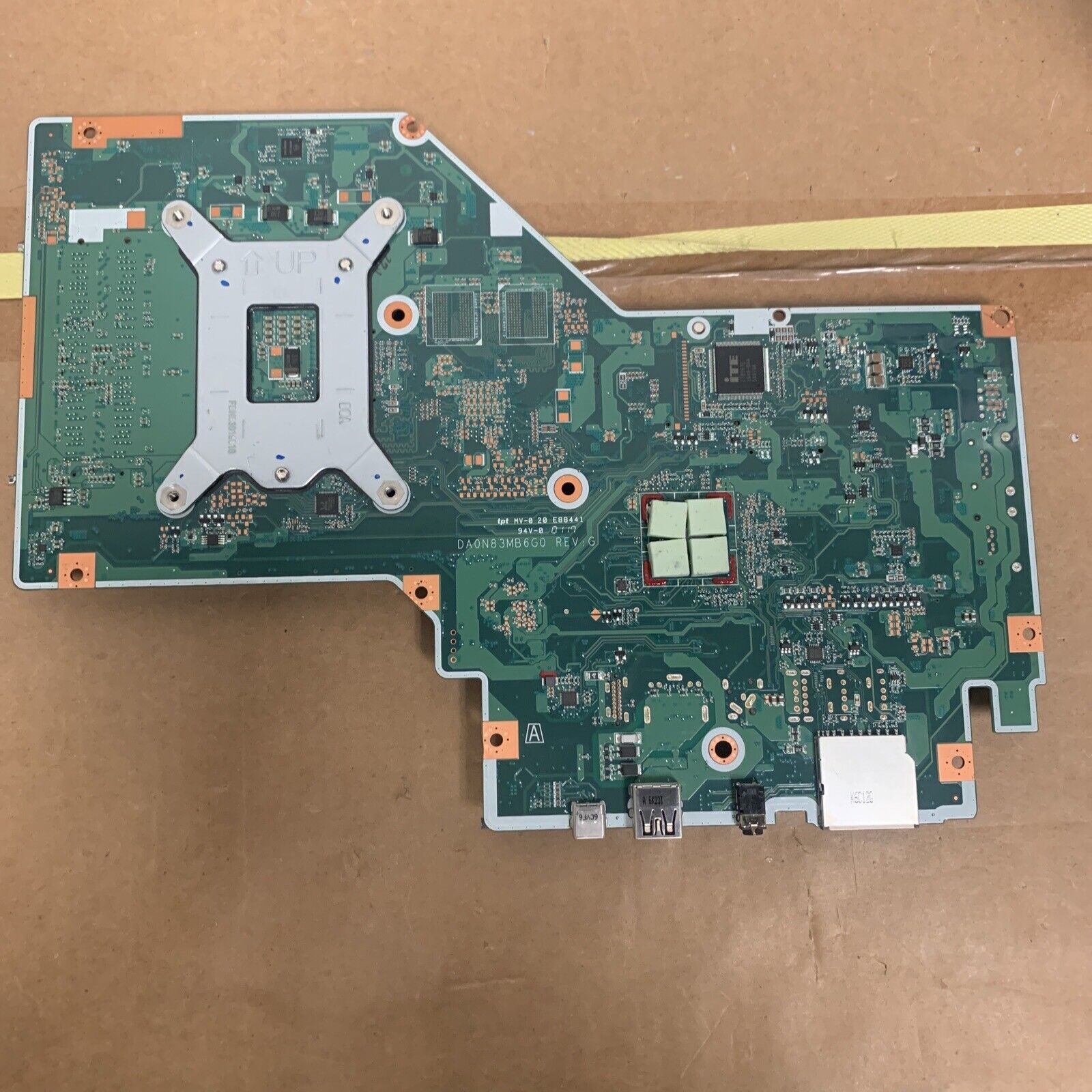 HP 24-B016 908382-604 DA0N83MB6G0 REV:G AIO Motherboard - Bad/For Parts Only