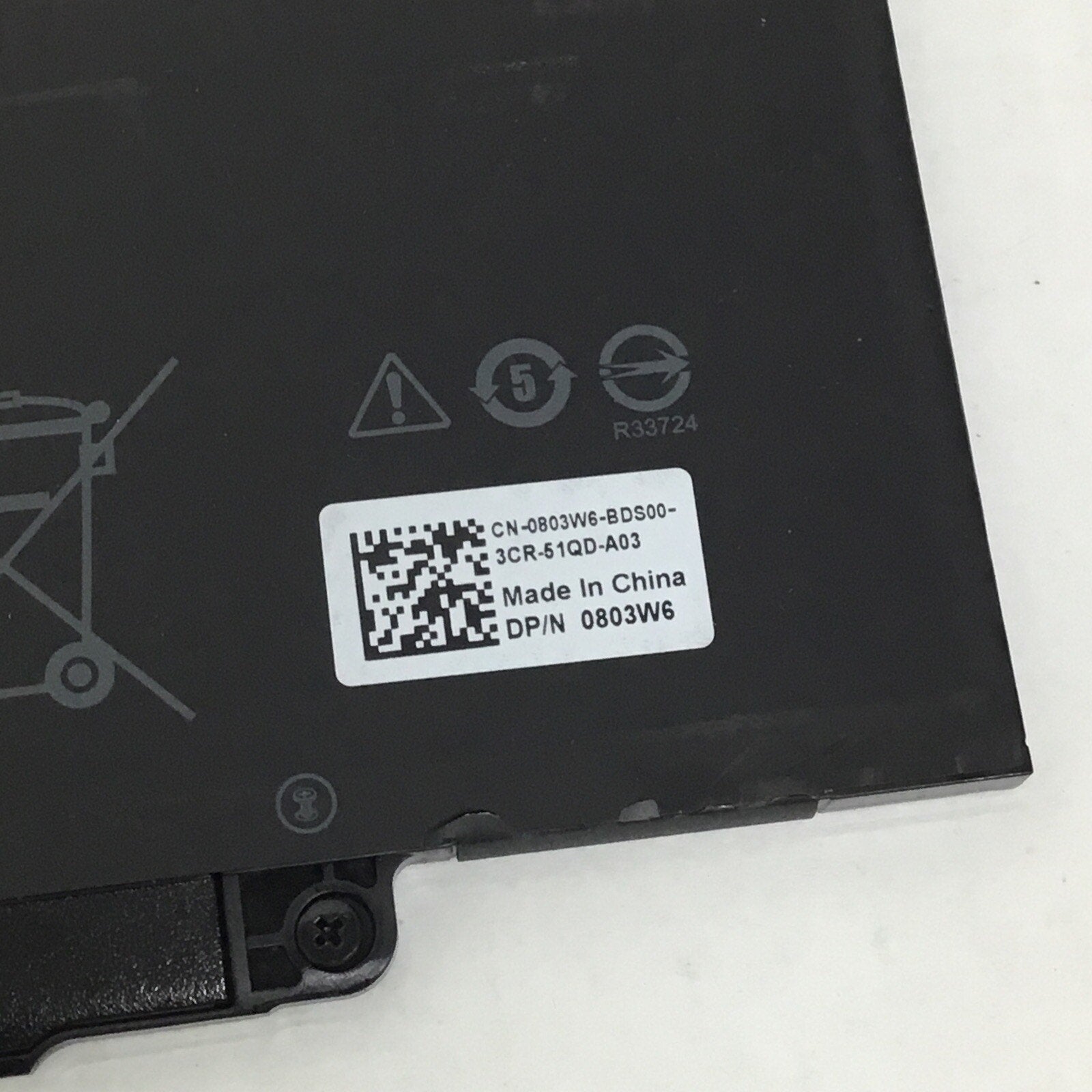 Dell Latitude 3540 Laptop Battery 54Wh 11.4V DR02P 0803W6 TESTED