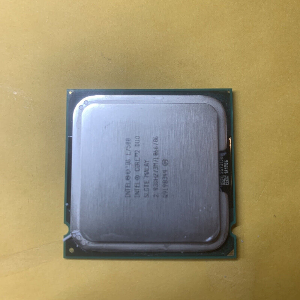 Intel Core 2 Duo CPU E7500 2.93Ghz 1066Mhz Socket Processor SLGTE