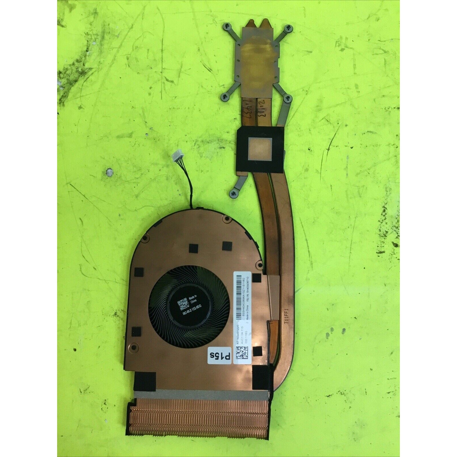 Lenovo ThinkPad P15S Gen 1 CPU Cooling Fan Heatsink 5H40W36711