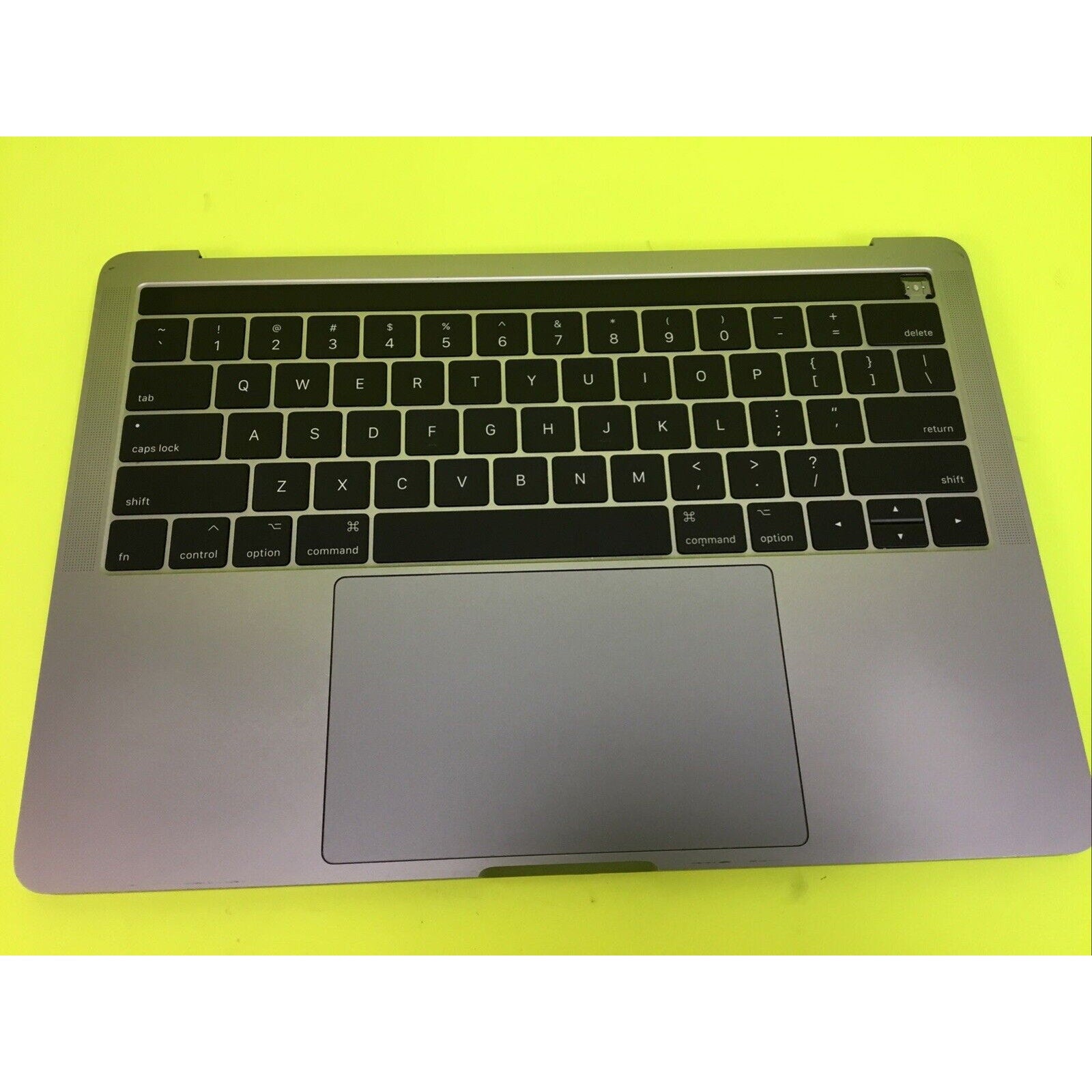 Macbook Pro 13" A1706 Palmrest Keyboard Assembly UNTESTED