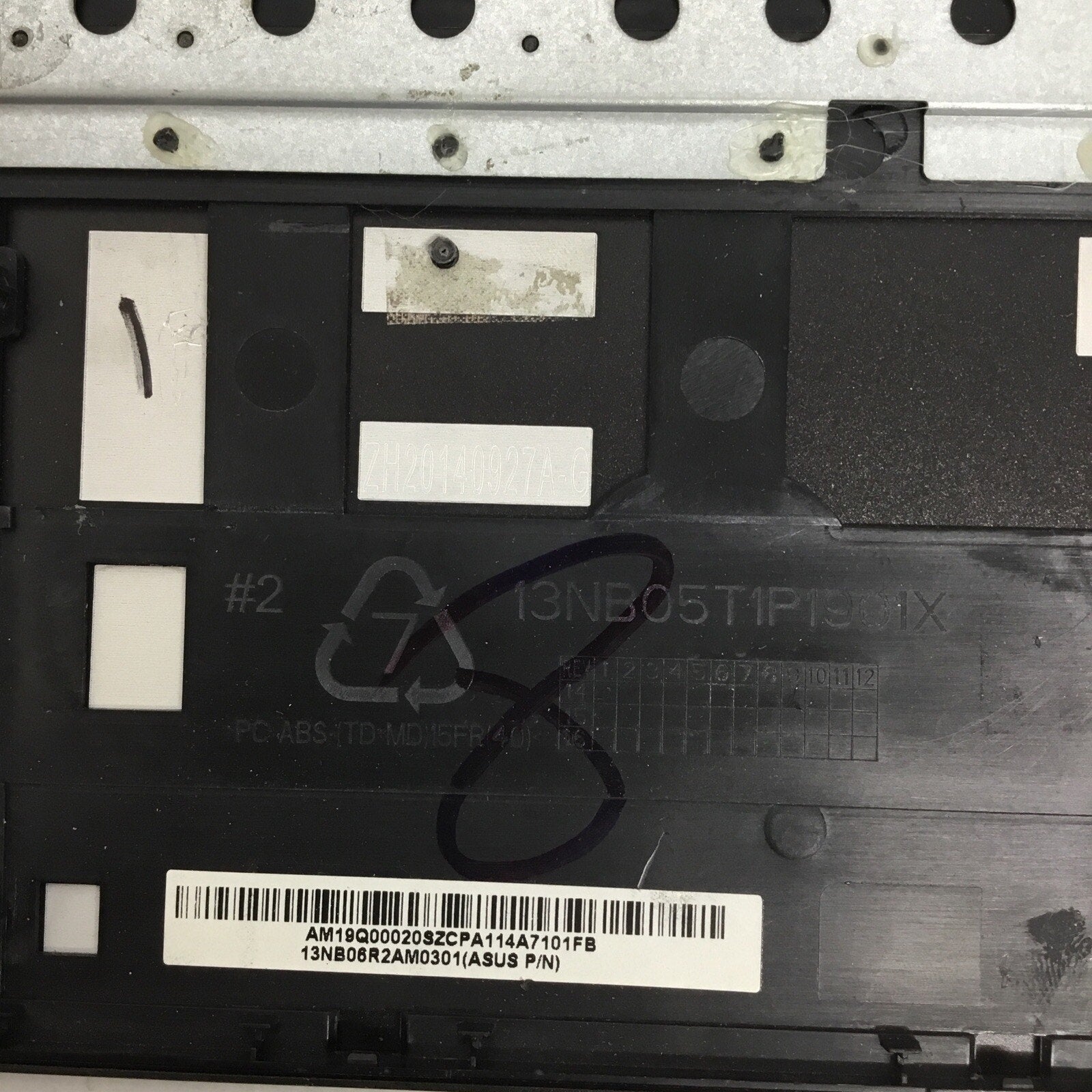 READ Asus ROG G551JW 15.6" OEM Palmrest w/Touchpad Backlit Keyboard