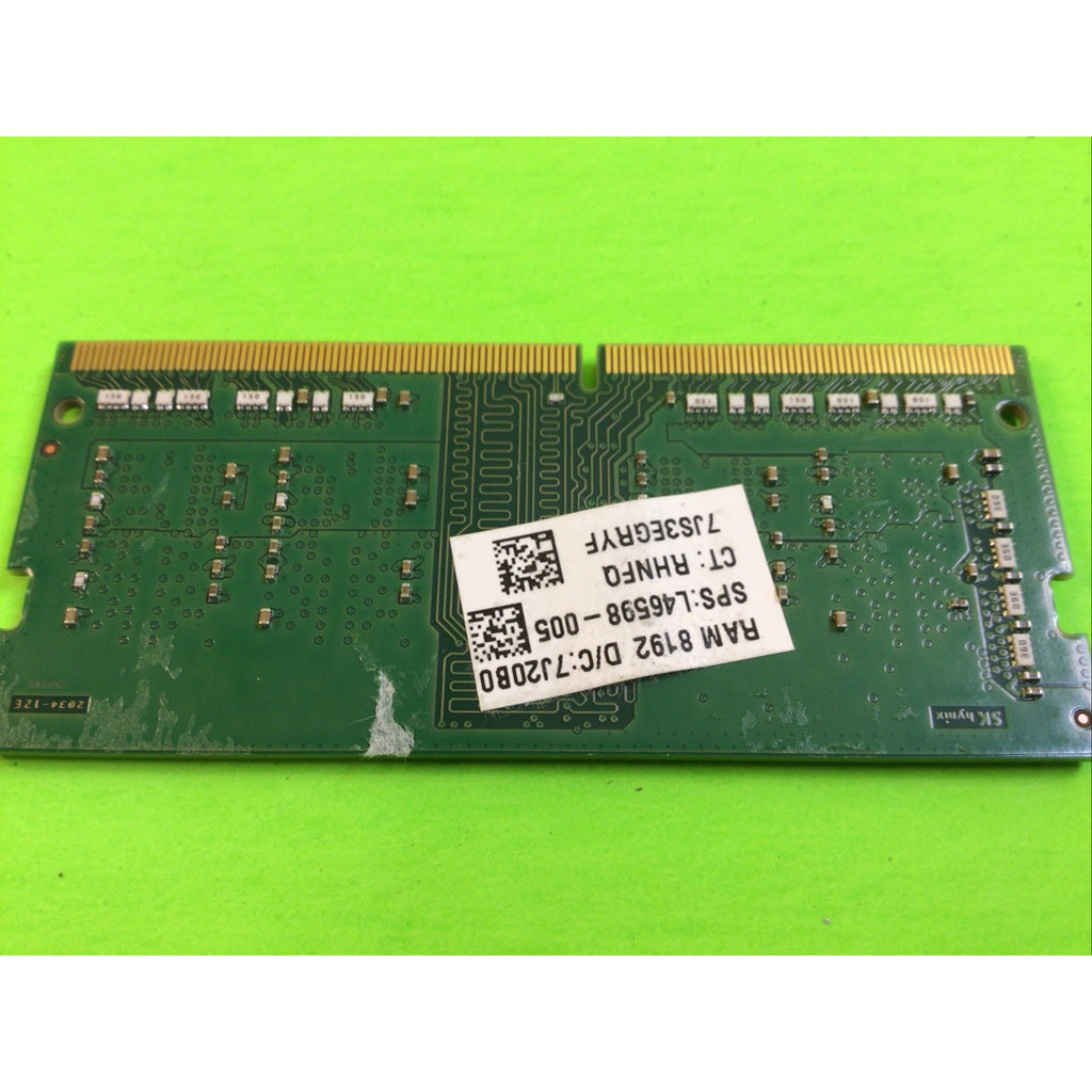 HP 8GB 1RX8 PC4-3200AA-SA2-11 SK hynix MEMORY RAM L46598-005