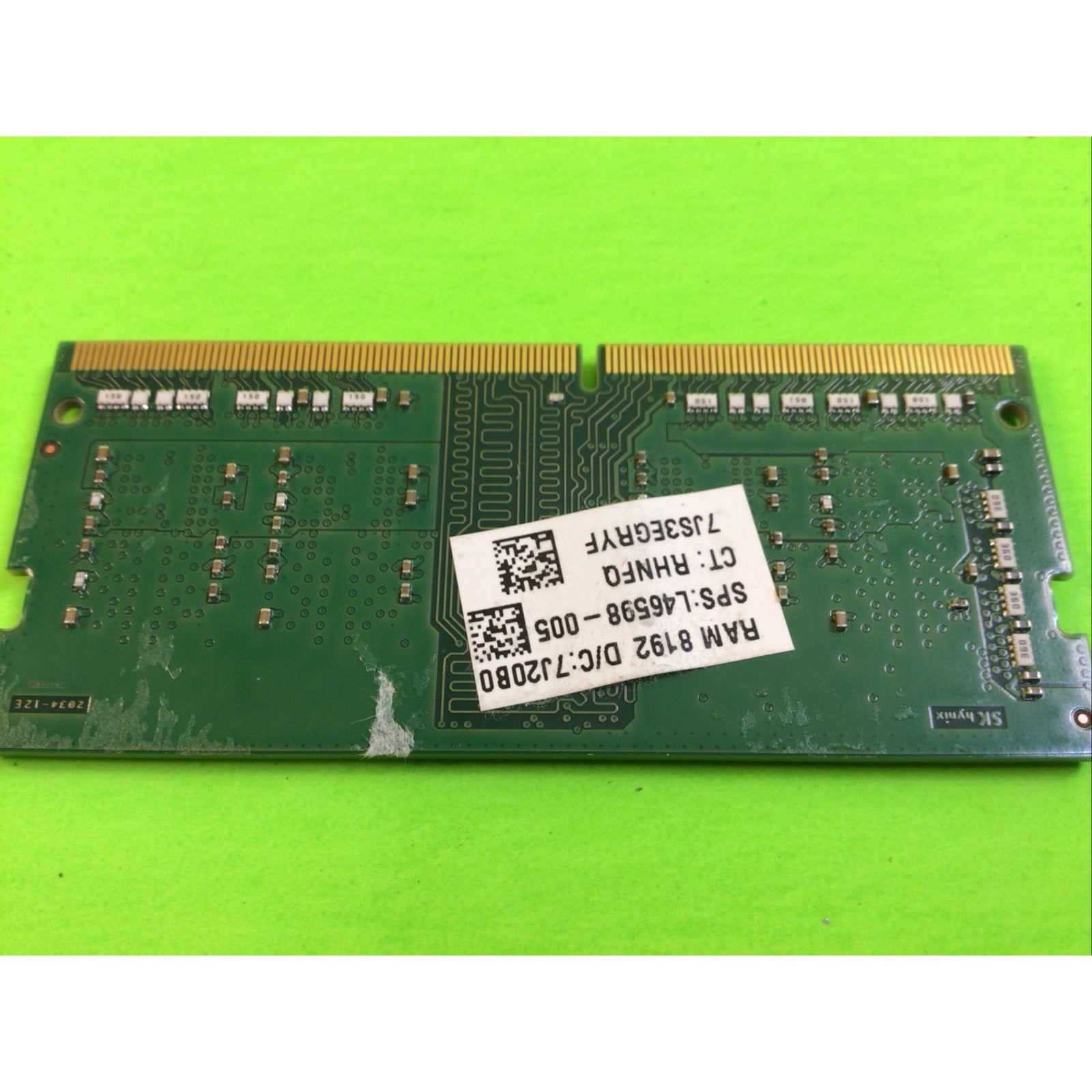 HP 8GB 1RX8 PC4-3200AA-SA2-11 SK hynix MEMORY RAM L46598-005