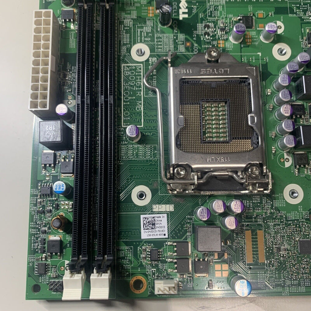 Genuine Dell Vostros 390 M5DCD 0M5DCD Socket 1155 Desktop Motherboard MIH61R