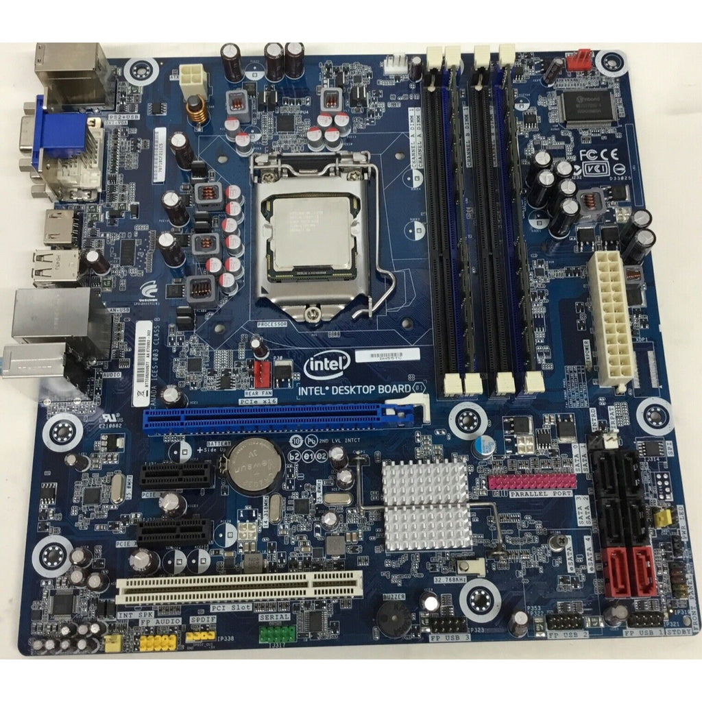 INTEL DH55TC E70932-302 LGA1156 DDR3 MICRO-ATX Motherboard I3-550 CPU & 4GB Ram